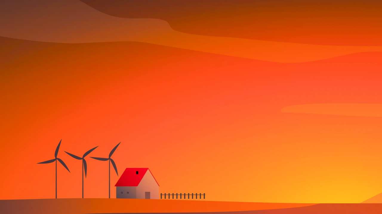 Celestial Object, Windmill, Atmosphere, Ecoregion, Light. Wallpaper in 1280x720 Resolution