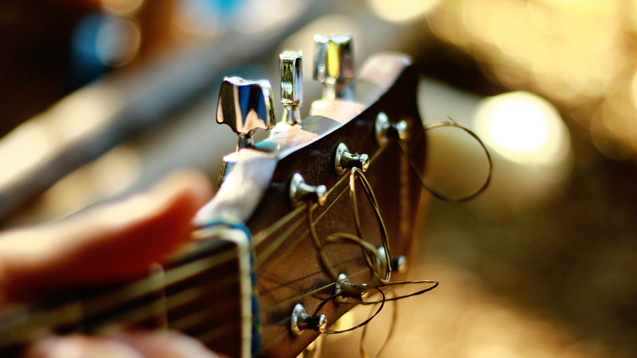 Guitar, Electric Guitar, Acoustic Guitar, Musical Instrument, String Instrument. Wallpaper in 1280x720 Resolution
