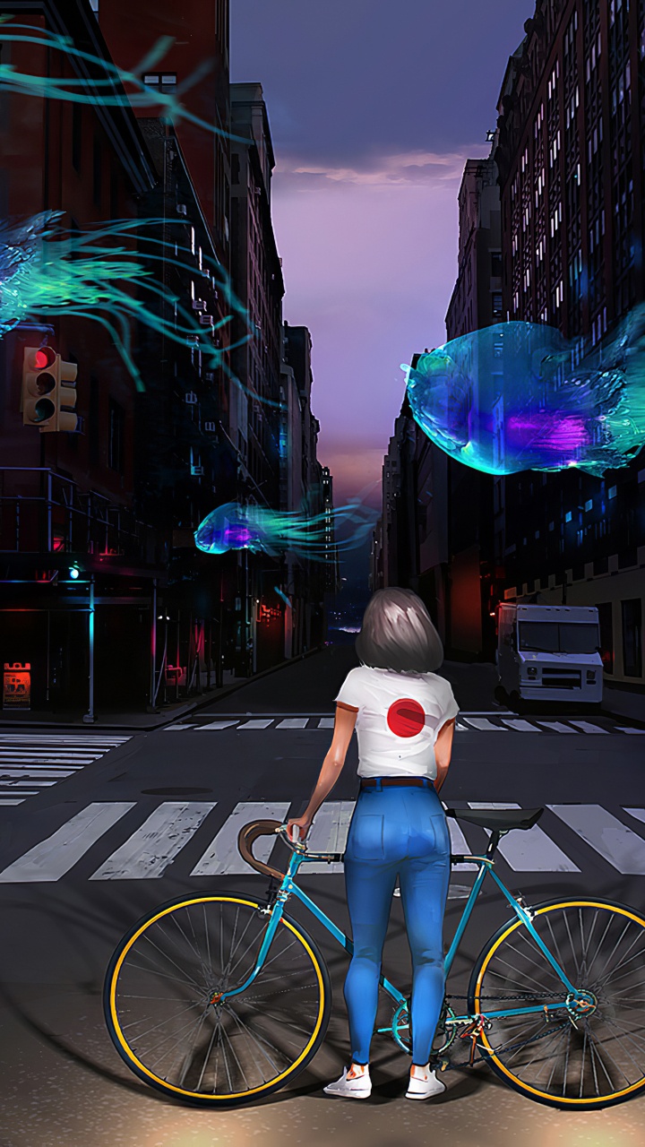 Arte Digital, Arte, el Arte Conceptual, Dibujo, Obra de Arte. Wallpaper in 720x1280 Resolution