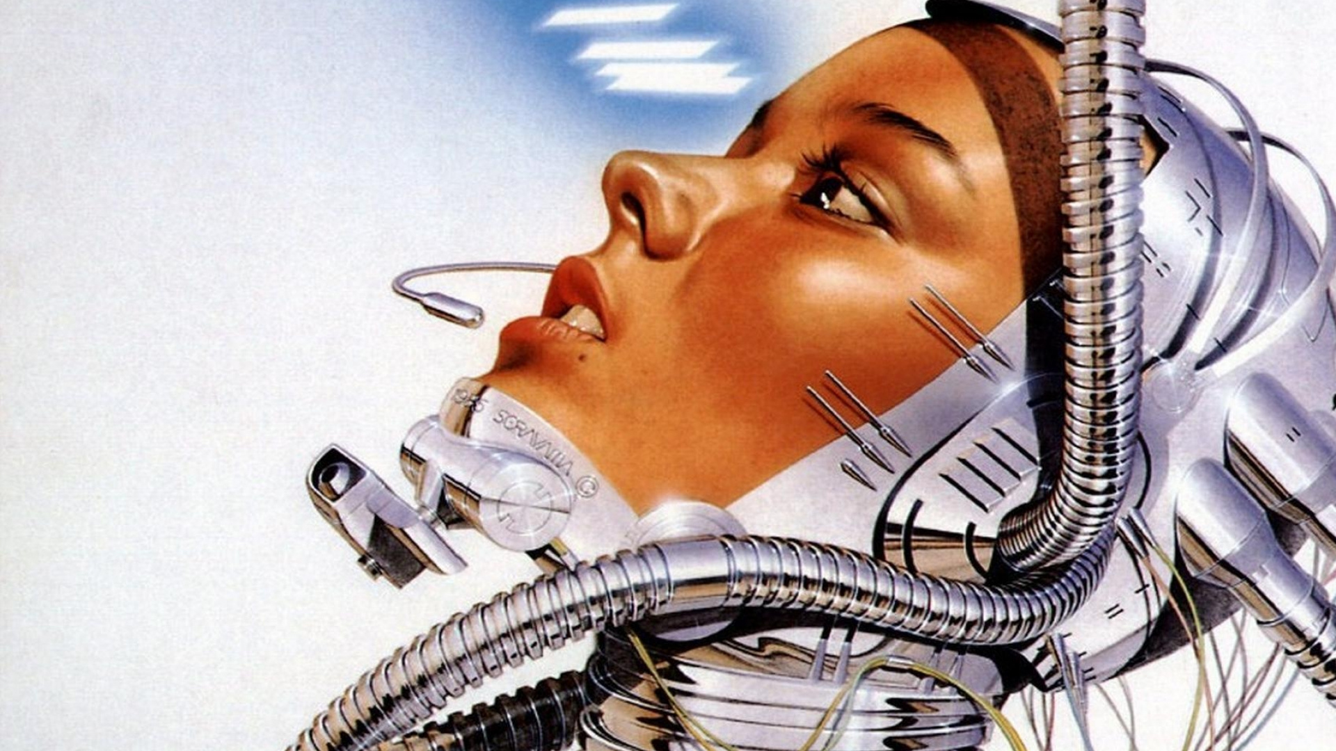 Illustration, Robot, Nose, Eyebrow, Cyborg. Wallpaper in 1920x1080 Resolution