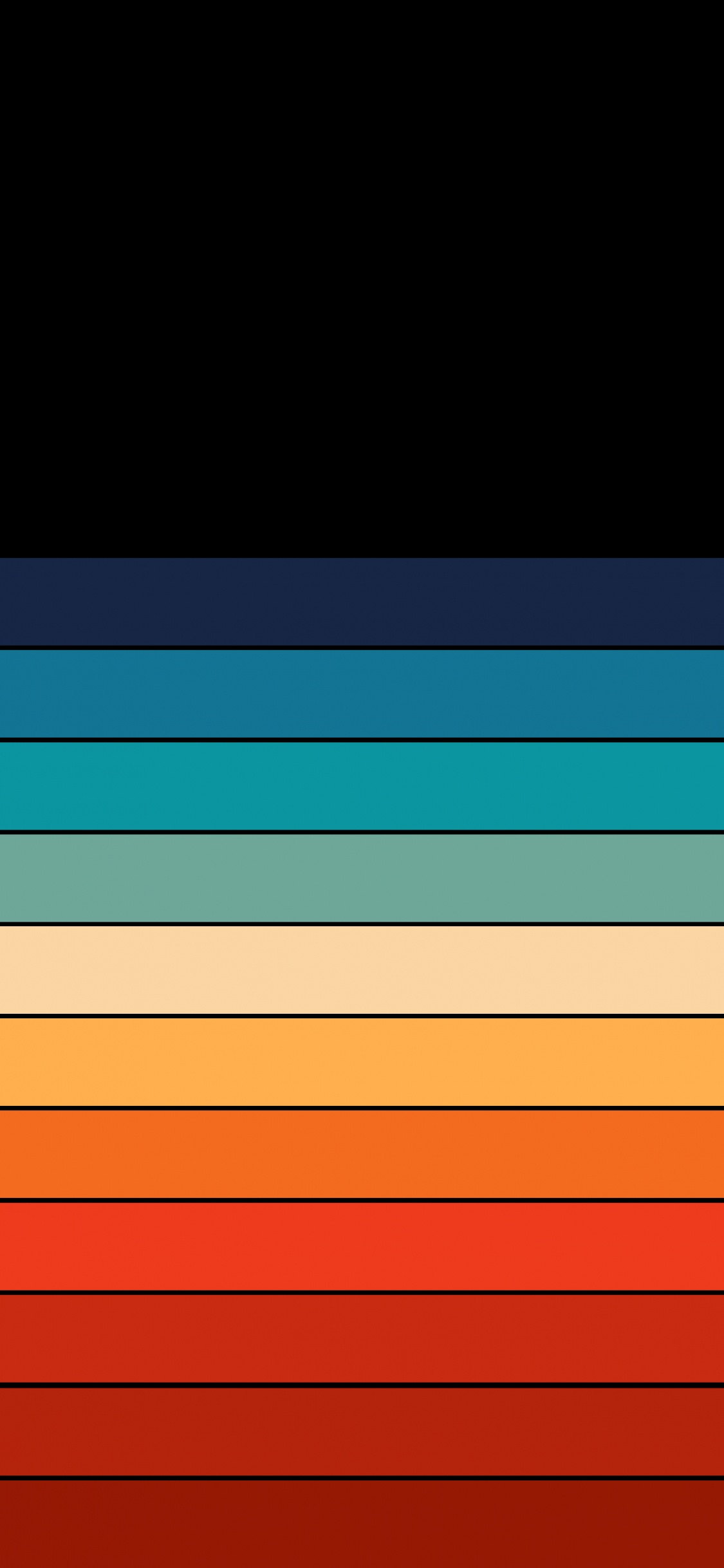 Apple, IOS 14, IOS, la Pureté de la Couleur, Rectangle. Wallpaper in 1125x2436 Resolution