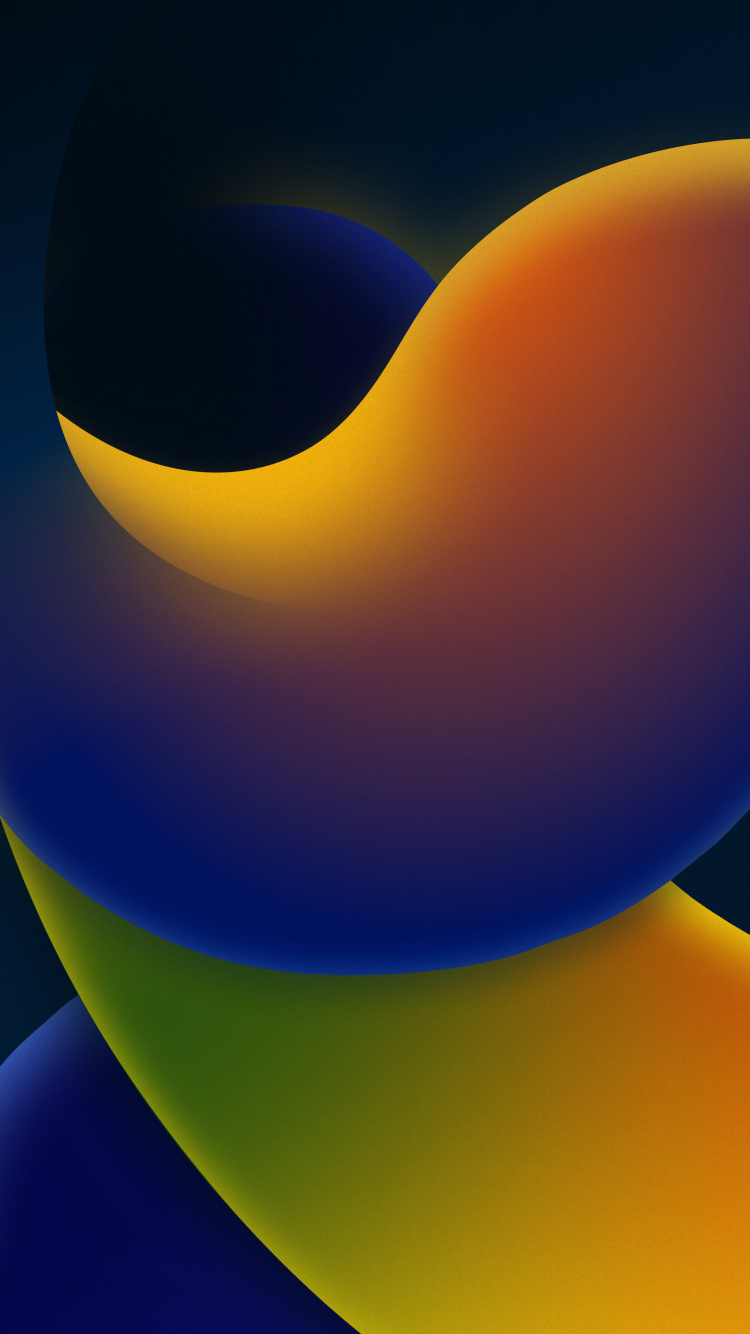 Ios 16, IOS, IOS 14, Jeu de Couleurs Clair Sur Foncé, Ios 15. Wallpaper in 750x1334 Resolution