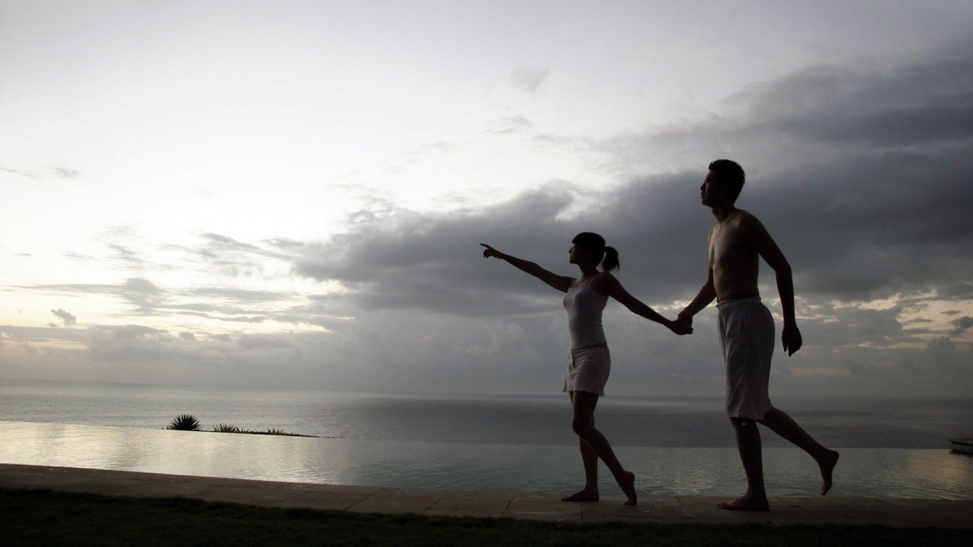 Mar, Oceano, Diseño de Moda, Vacaciones, Orilla. Wallpaper in 1366x768 Resolution