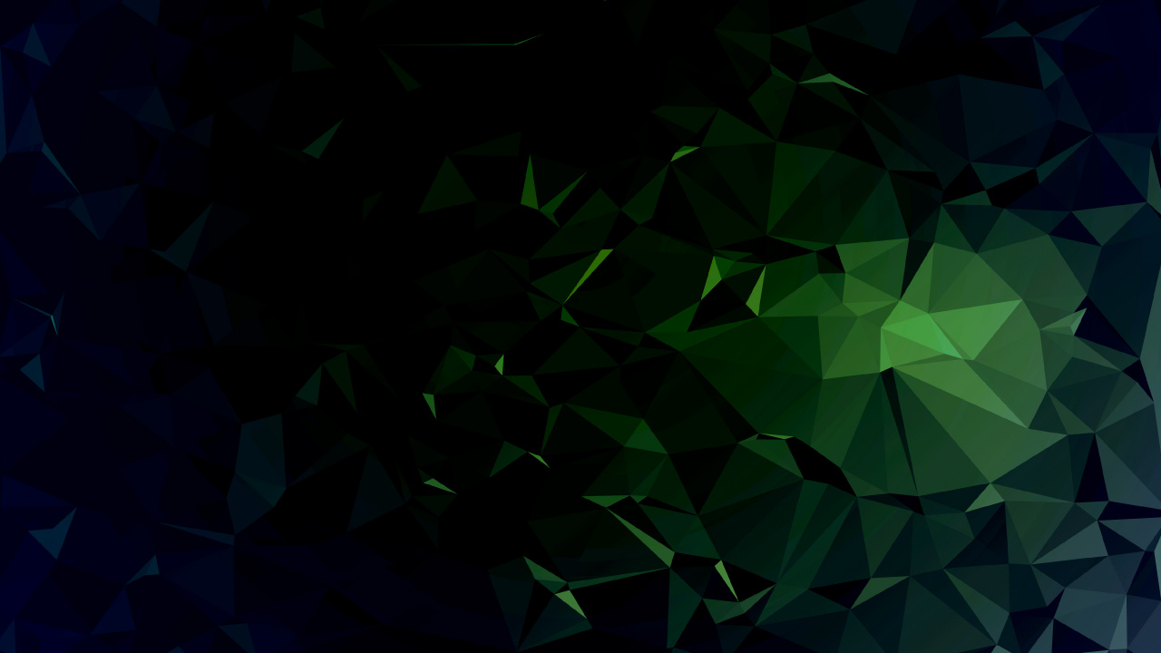绿色的, 黑色的, 光, 对称, 创造性的艺术 壁纸 1280x720 允许