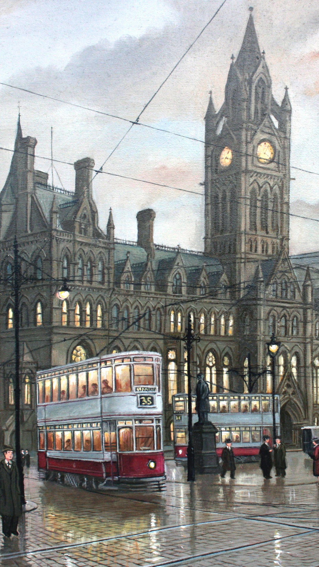 People Walking on Sidewalk Near Building During Daytime. Wallpaper in 1080x1920 Resolution