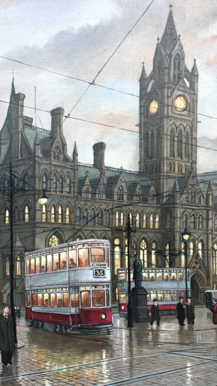 Menschen, Die Tagsüber Auf Dem Bürgersteig in Der Nähe Des Gebäudes Gehen. Wallpaper in 720x1280 Resolution