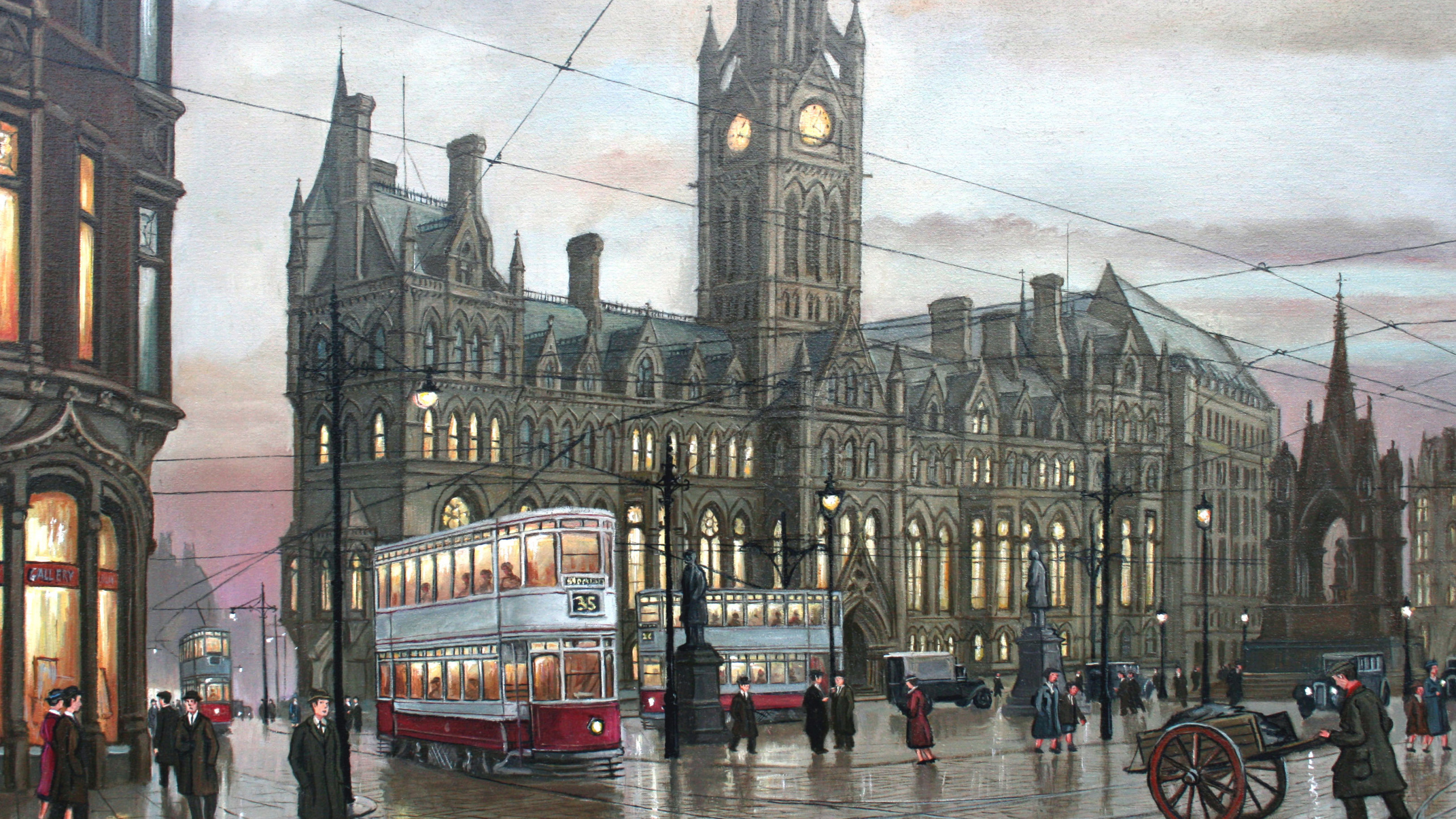 艺术家, 艺术, 建筑, 城市, 街 壁纸 2560x1440 允许