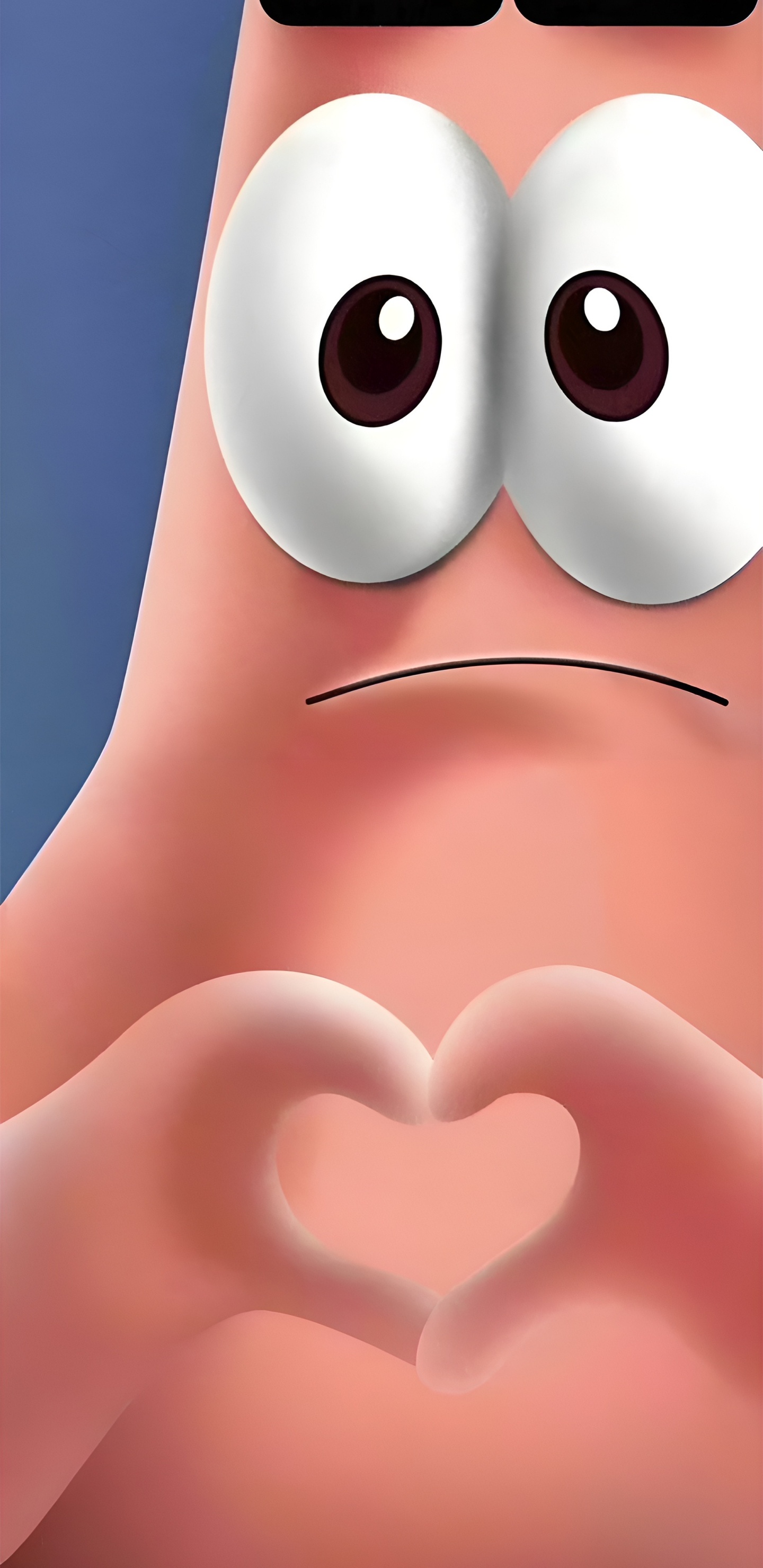 帕特里克星, IPhone, 苹果, 鼻子, 微笑 壁纸 1440x2960 允许