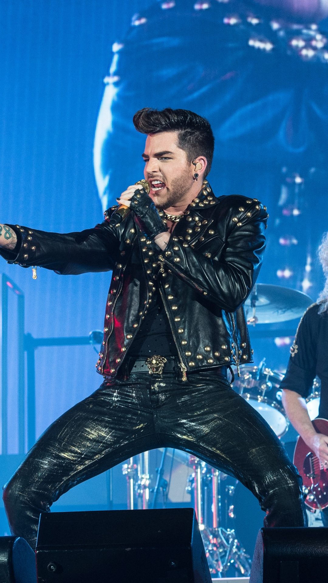Musik Künstler, Rockkonzert, Konzert, Queen, Leistung. Wallpaper in 1080x1920 Resolution
