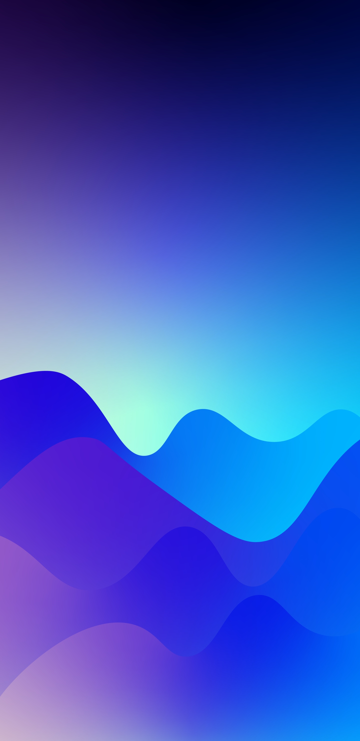 Ios, Azure, Piste, Electric Blue, Horizont. Wallpaper in 1440x2960 Resolution