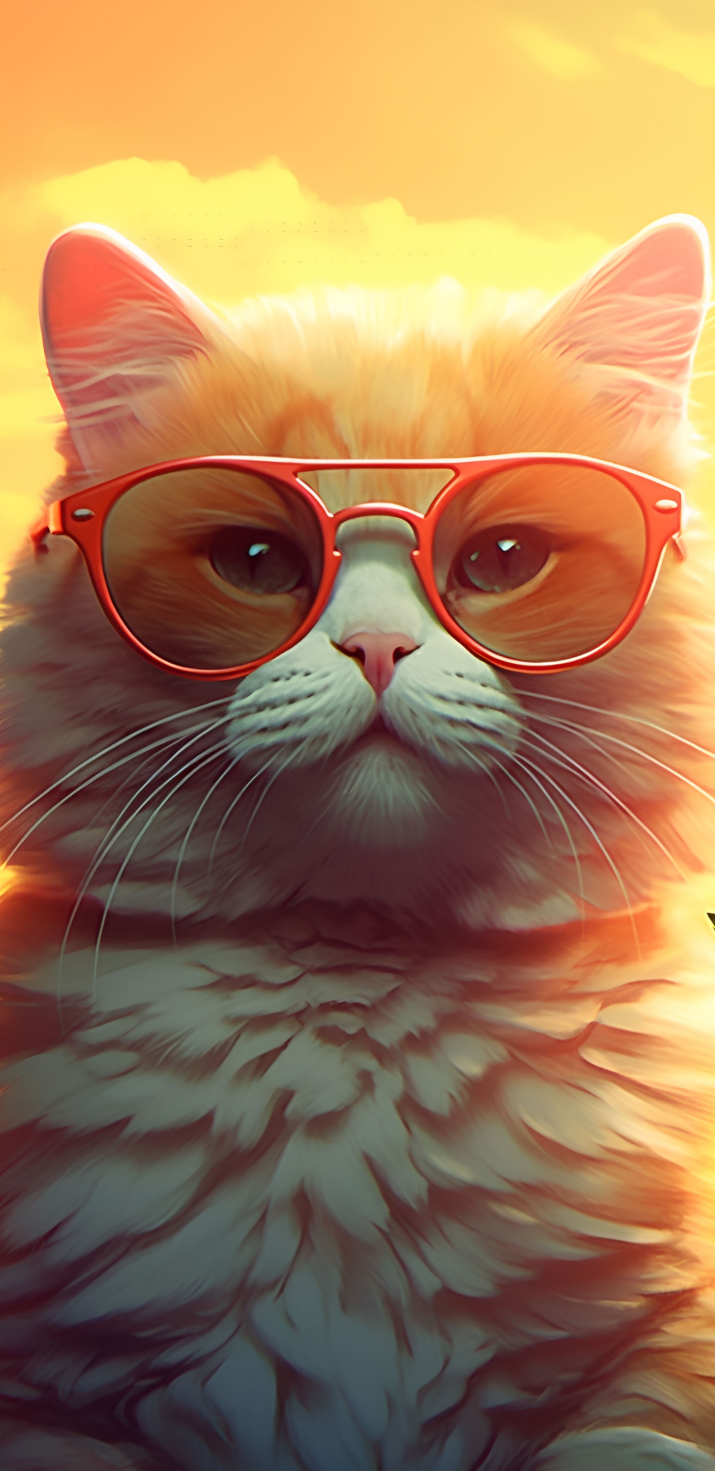 ai Cat, Kitten, Aegean Cat, Turkish Van, American Wirehair. Wallpaper in 1440x2960 Resolution