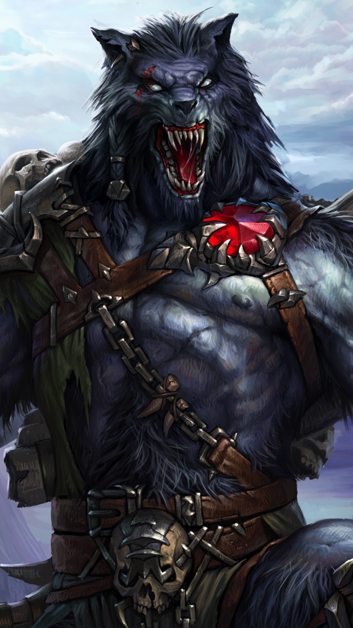 Fabelwesen, Fiktiver Charakter, Aussterben, Wolf, Mythologie. Wallpaper in 720x1280 Resolution