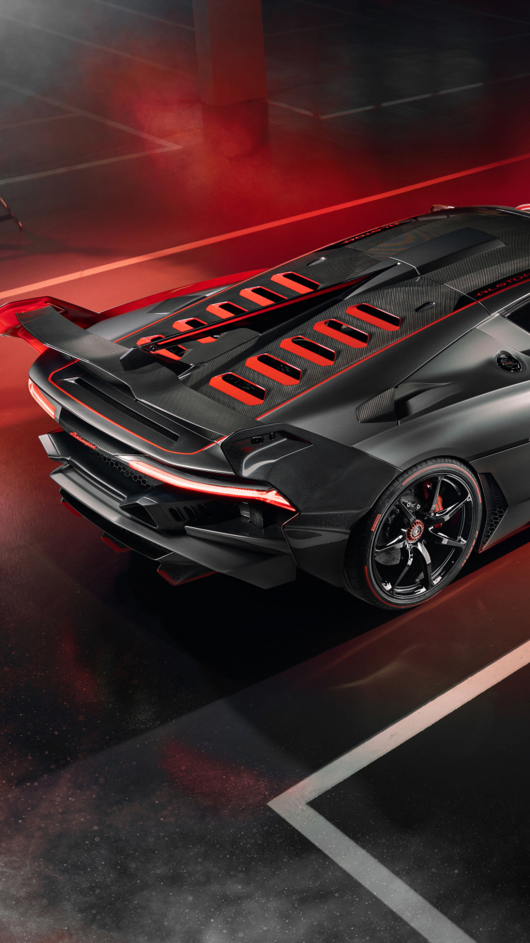 Porsche 911 Rojo y Negro. Wallpaper in 750x1334 Resolution