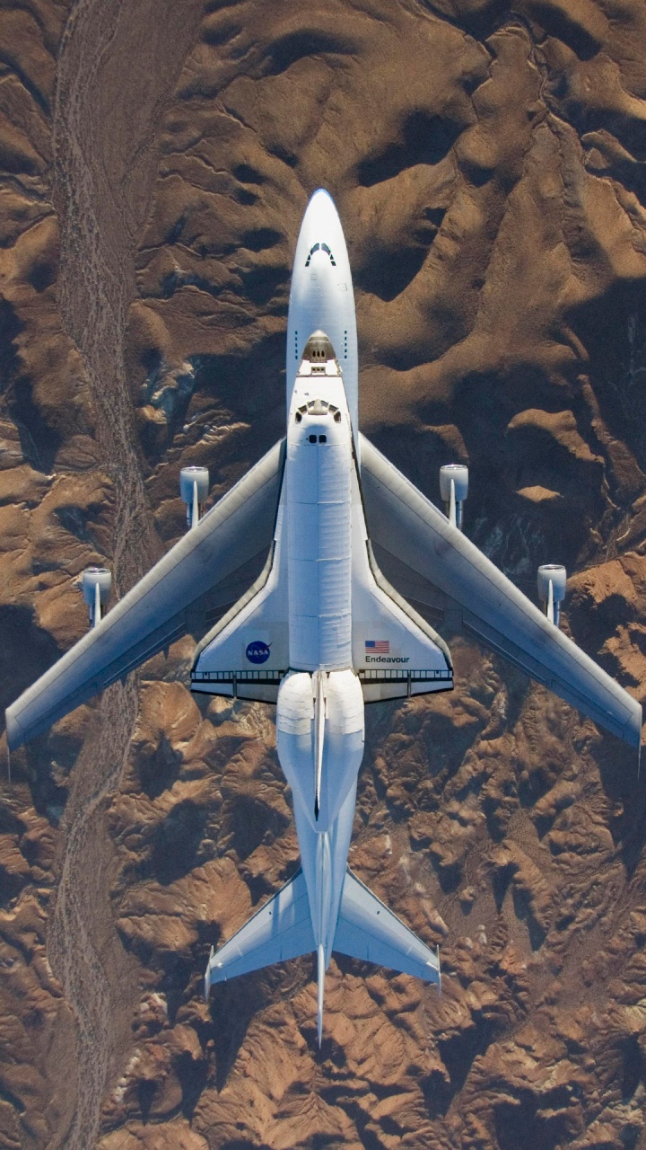 Birds Eye View Example, Aircraft, Shuttle Carrier Aircraft, Airplane, Aerospace Manufacturer. Wallpaper in 720x1280 Resolution