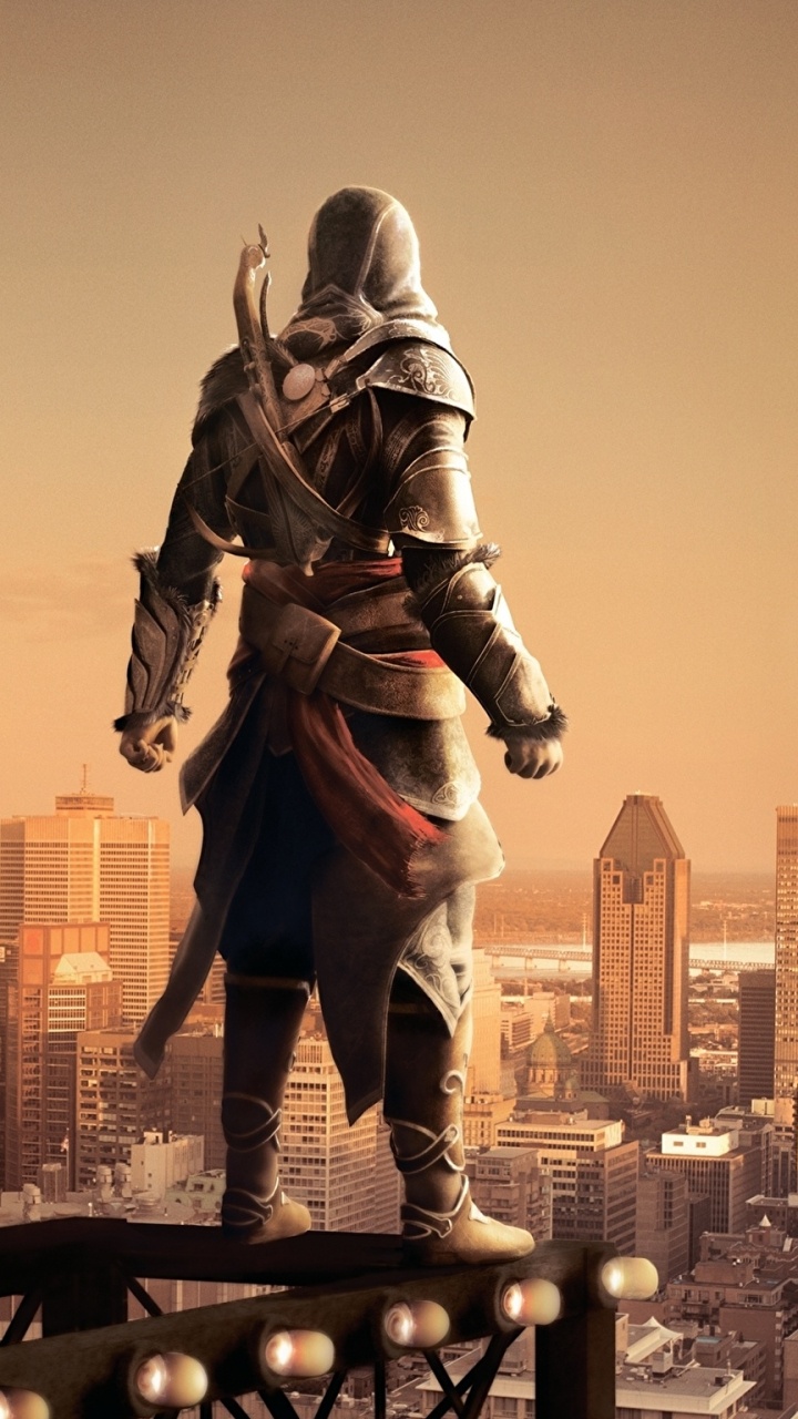 Assassins Creed Revelations, Ezio Auditore, Statue, Video Games. Wallpaper in 720x1280 Resolution