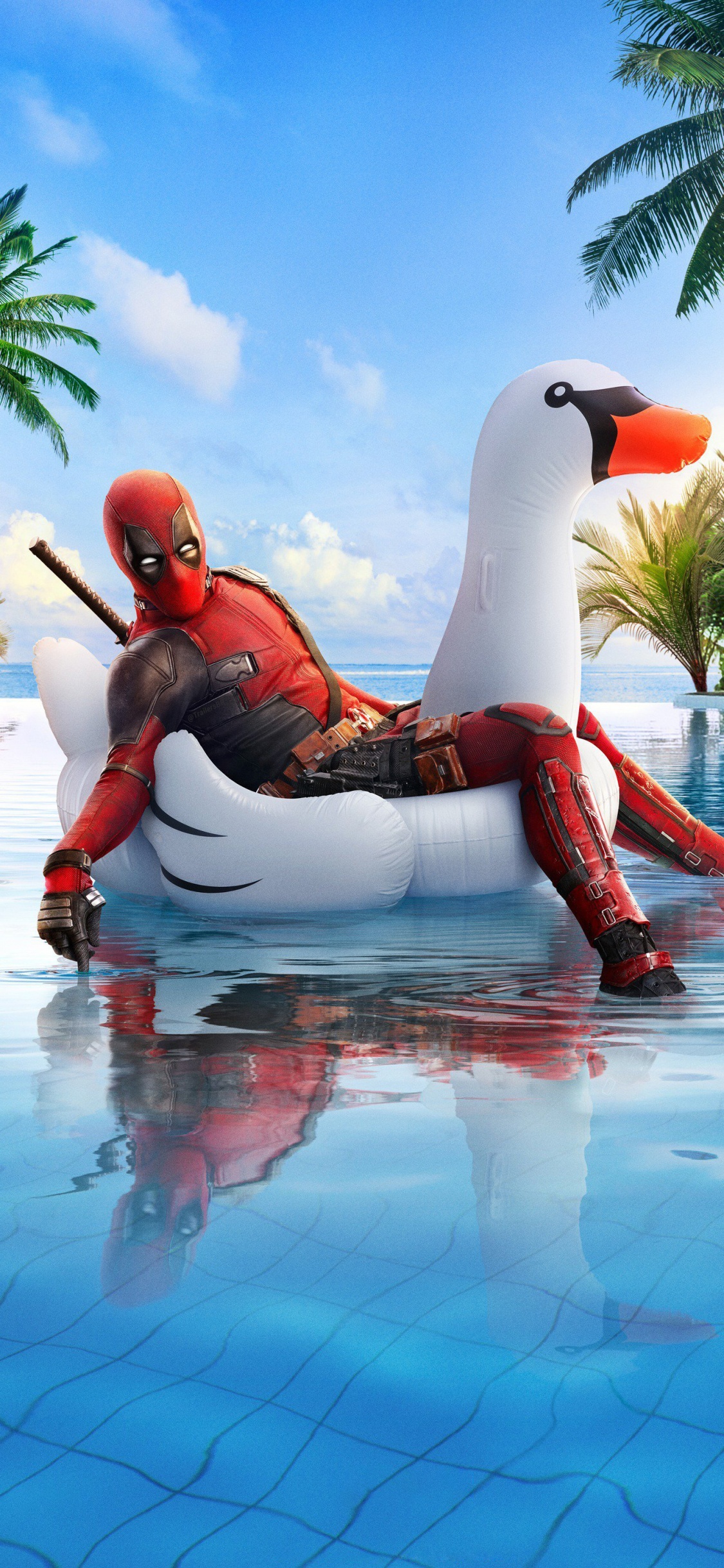 Consorcio Inactivo Supremo, Camiseta, Wade Wilson, Supremo, Zapato. Wallpaper in 1125x2436 Resolution