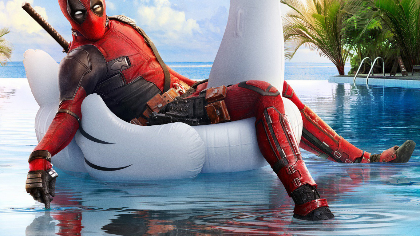 Deadpool Suprême, T-shirt, Patauger Wilson, Suprême, Bébé Grand. Wallpaper in 1366x768 Resolution