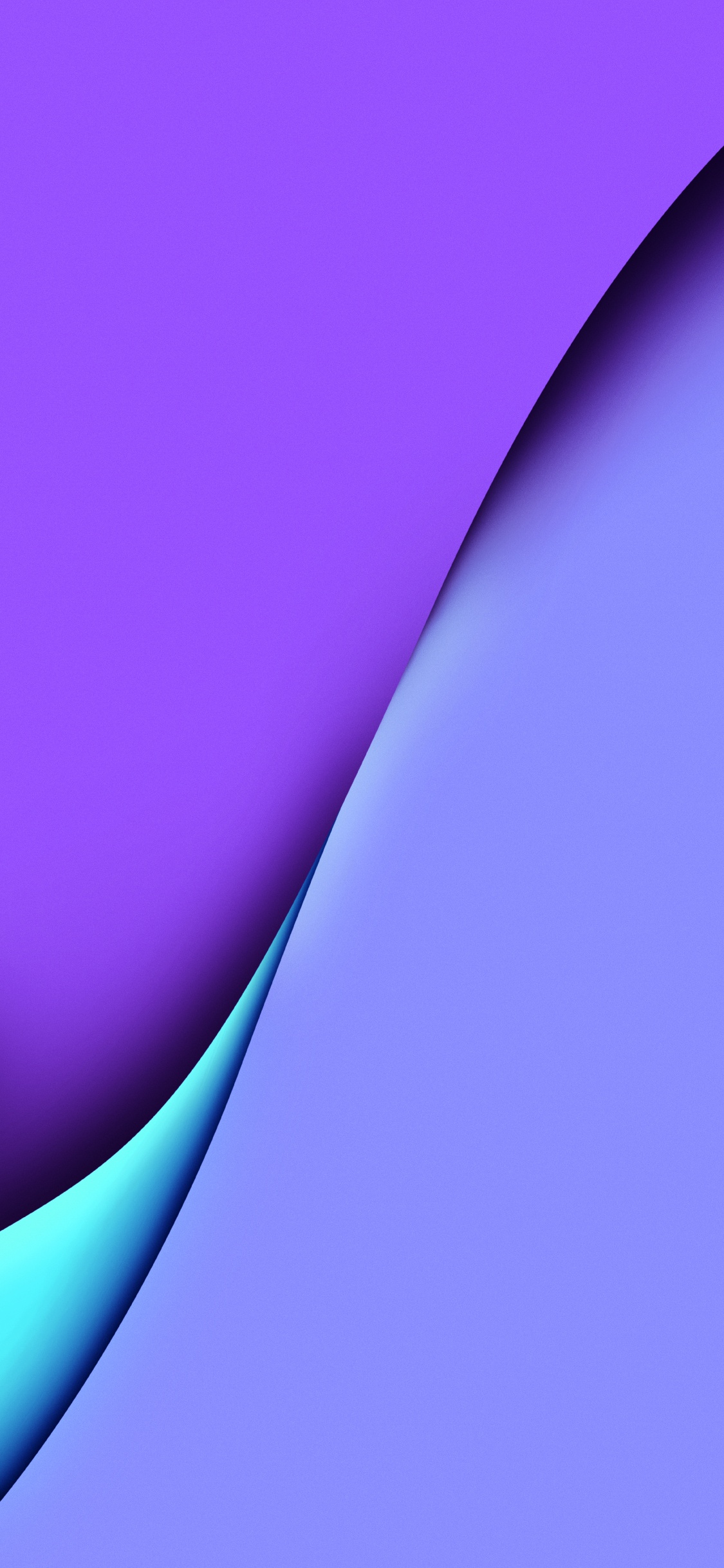 la Pureté de la Couleur, Eau, Blue, Purple, Violette. Wallpaper in 1125x2436 Resolution