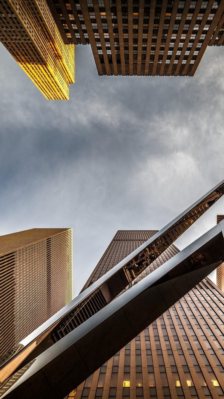 Low Angle Photography of High Rise Building. Wallpaper in 750x1334 Resolution