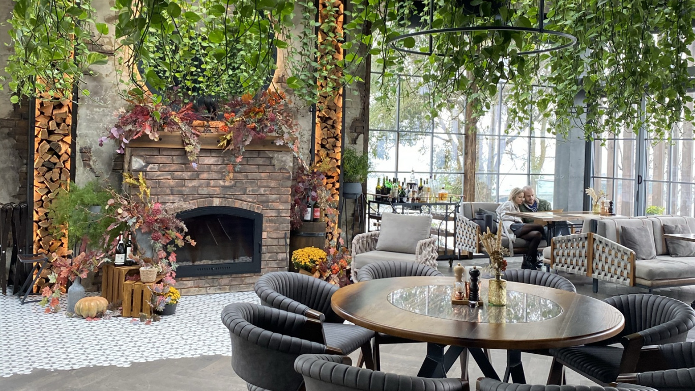 Tabelle, Terrasse, Biologie, Möbel, Tisch im Freien. Wallpaper in 1366x768 Resolution