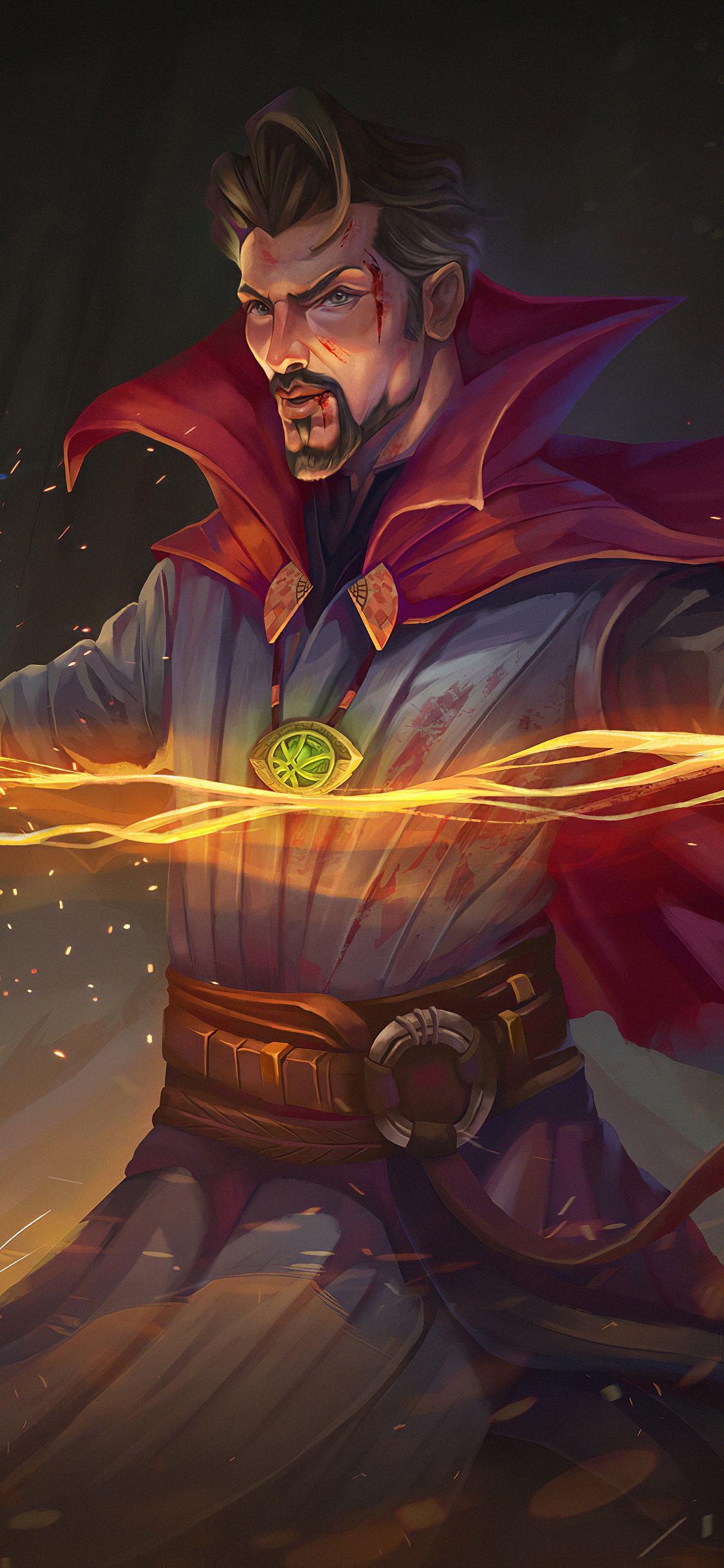 医生奇怪的, 超级英雄, 艺术, 热 壁纸 1125x2436 允许