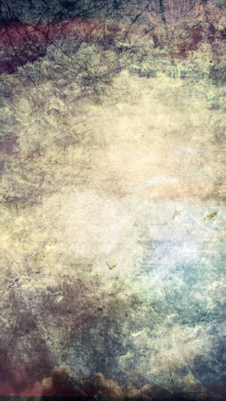 Peinture Abstraite Brune et Grise. Wallpaper in 720x1280 Resolution