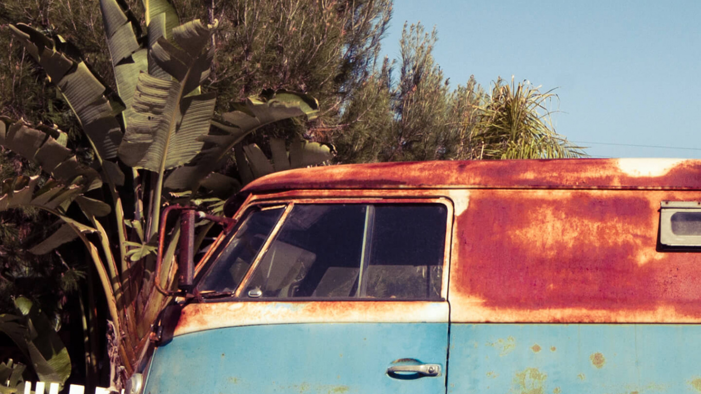 Pneu, Roue, la Journée, Volkswagen Type 2, Capuchon. Wallpaper in 1366x768 Resolution