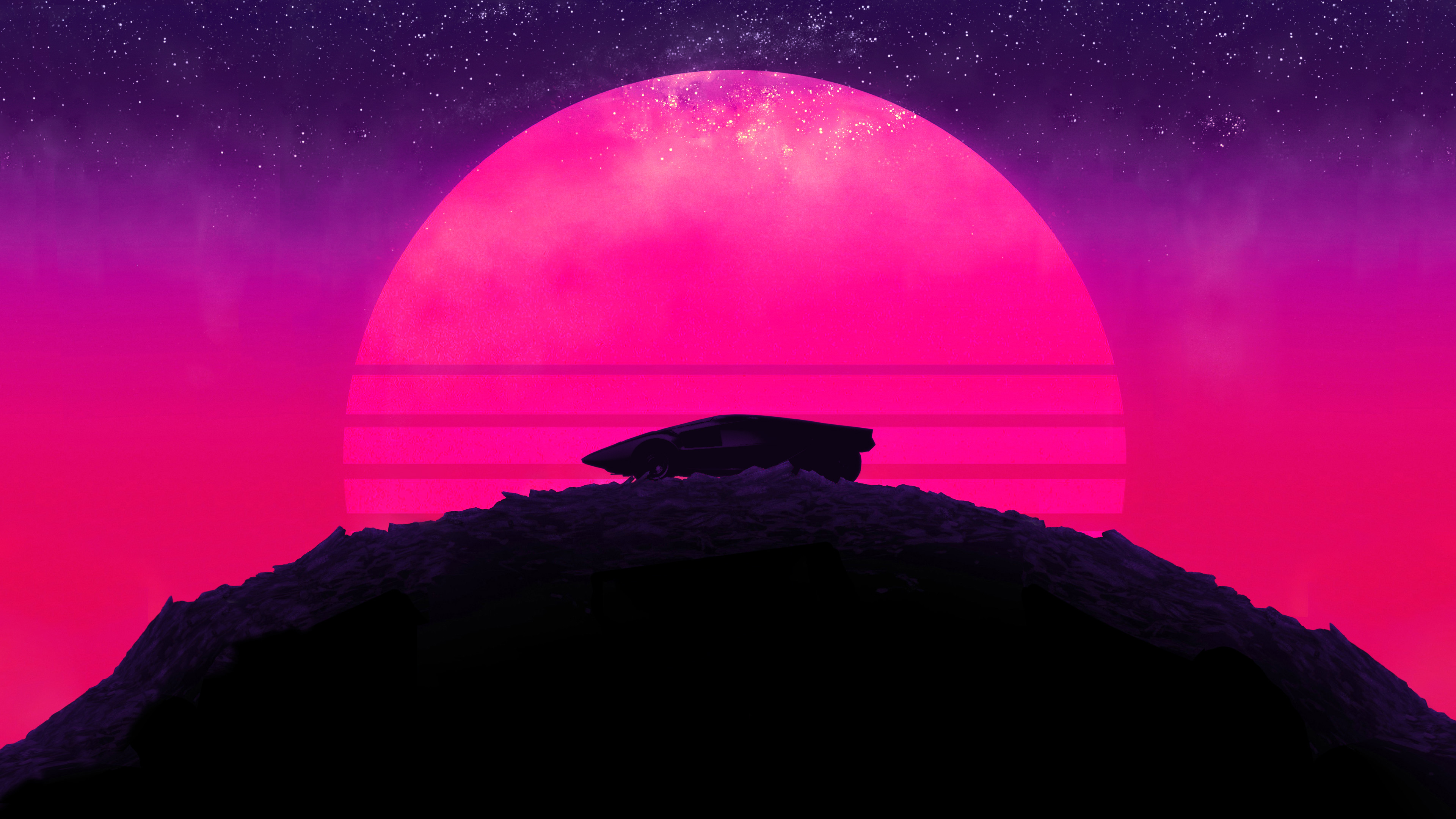 粉红色, 紫色的, 光, 紫罗兰色, 品红色 壁纸 3840x2160 允许
