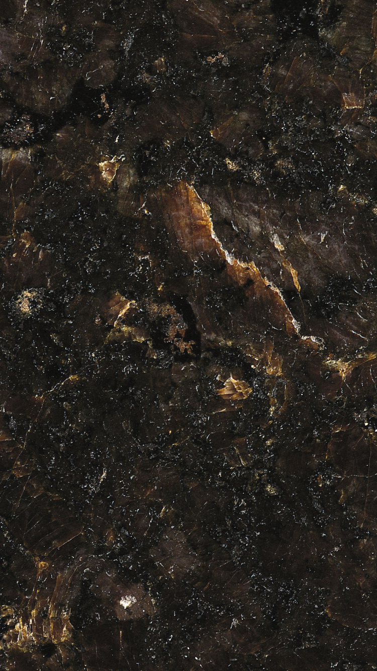 Brown and Black Marble Surface. Wallpaper in 750x1334 Resolution