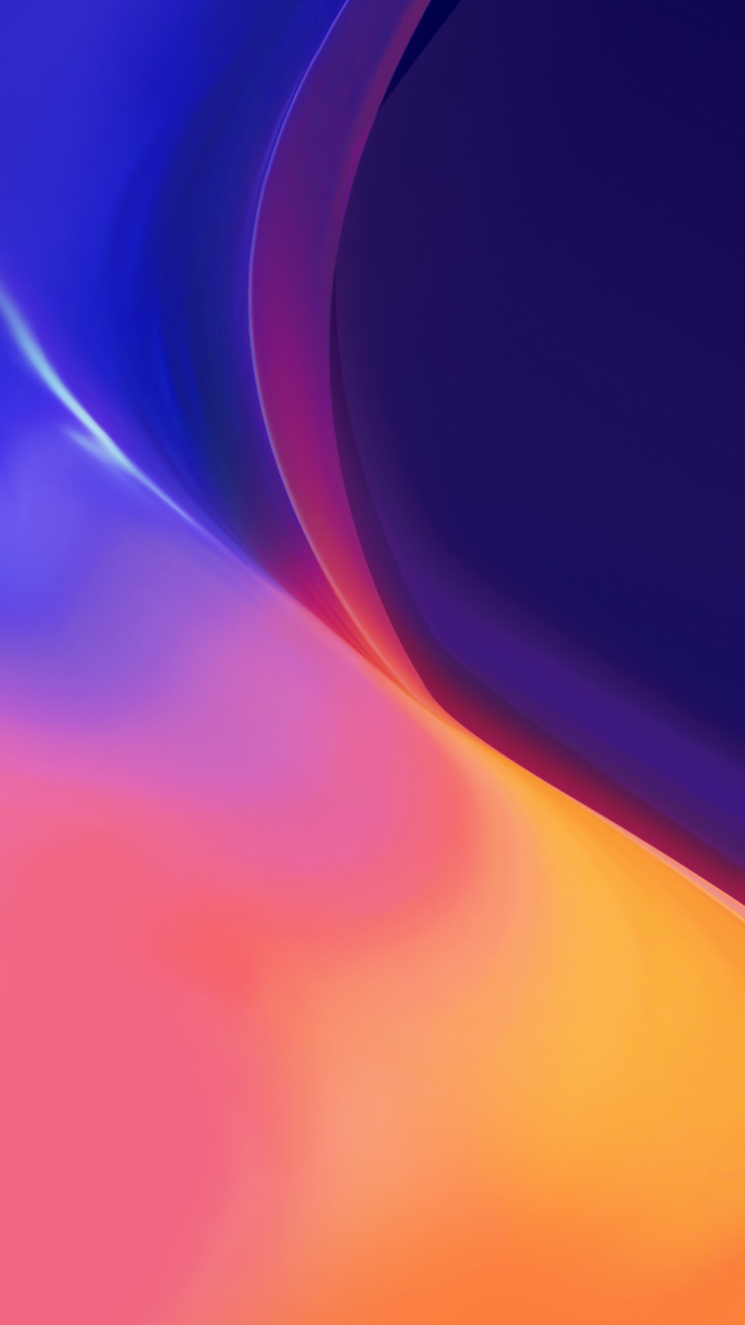 Neon, Wave, Waves, Digital Art, Art. Wallpaper in 1080x1920 Resolution