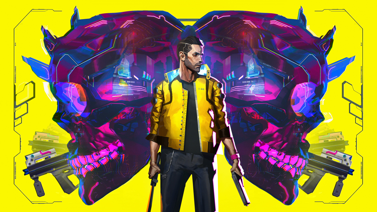 Art Cyberpunk 2077, Cyberpunk 2077, Coureurs de Pointe Cyberpunk, Art, Cyberpunk. Wallpaper in 1280x720 Resolution