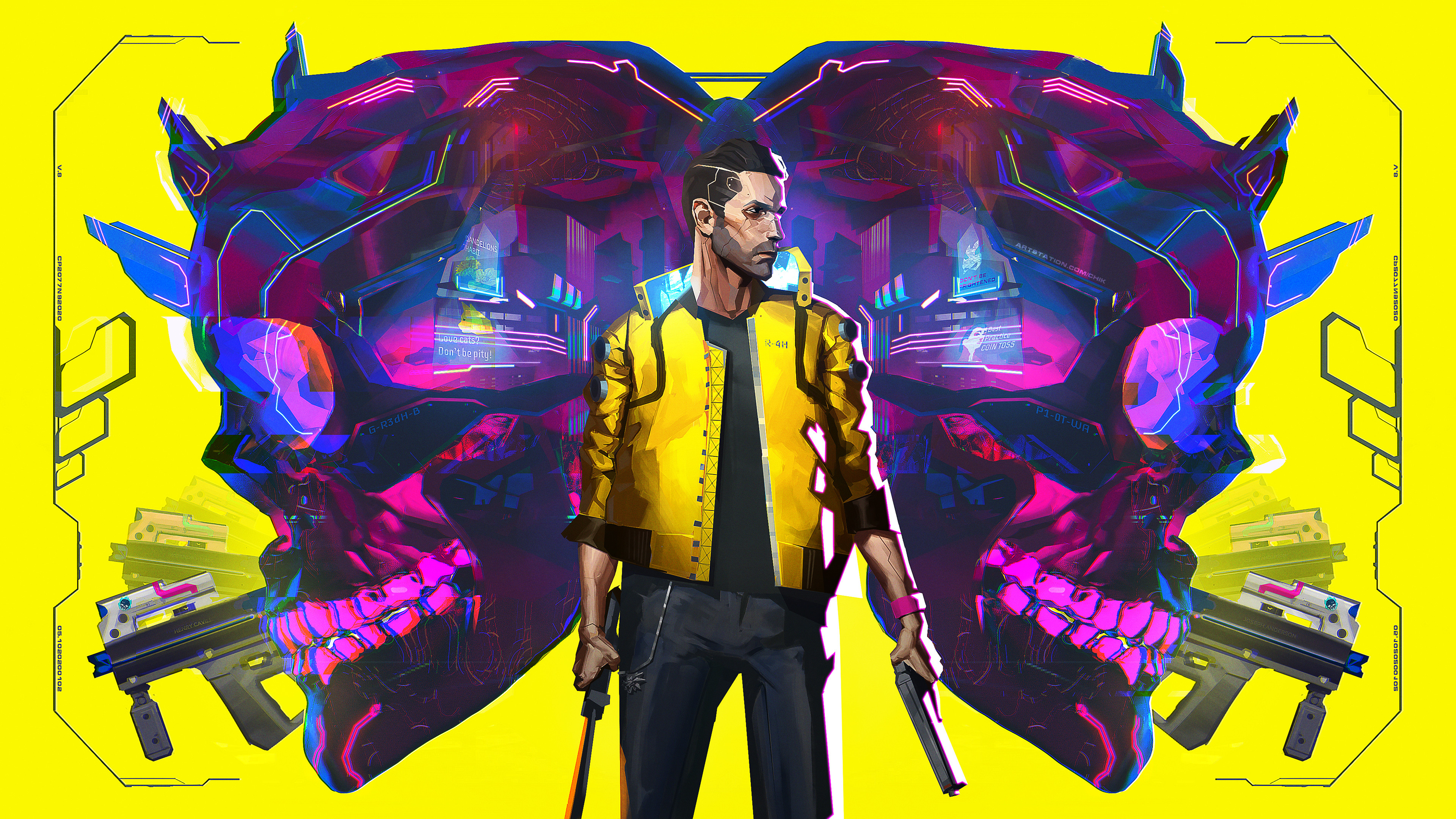 Cyberpunk 2077 Art, Cyberpunk 2077, Cyberpunk Edgerunners, Art, Cyberpunk. Wallpaper in 3840x2160 Resolution