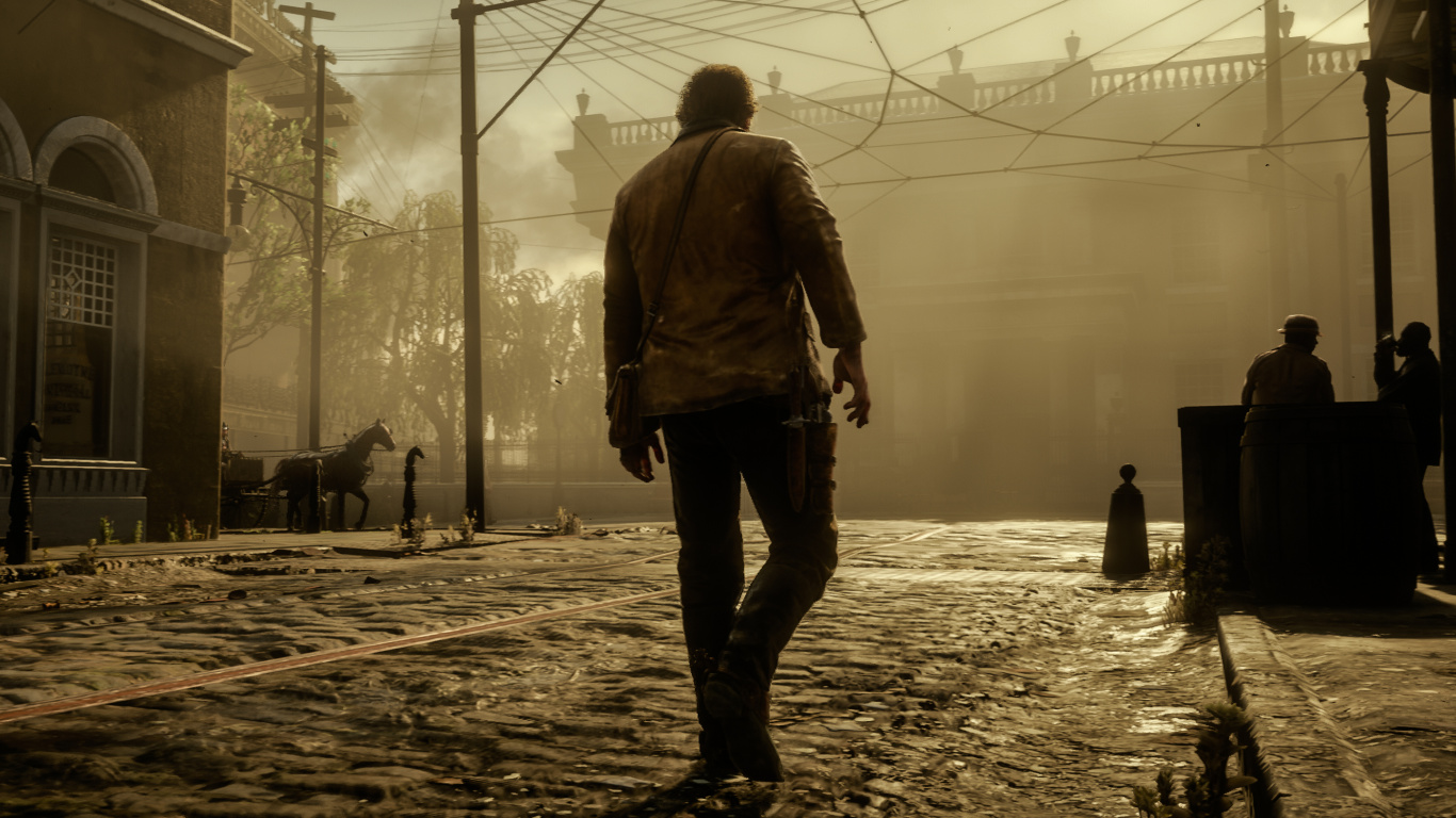 Red Dead Redemption 2, Red Dead Redemption, Playstation 4, Snapshot, Stehend. Wallpaper in 1366x768 Resolution