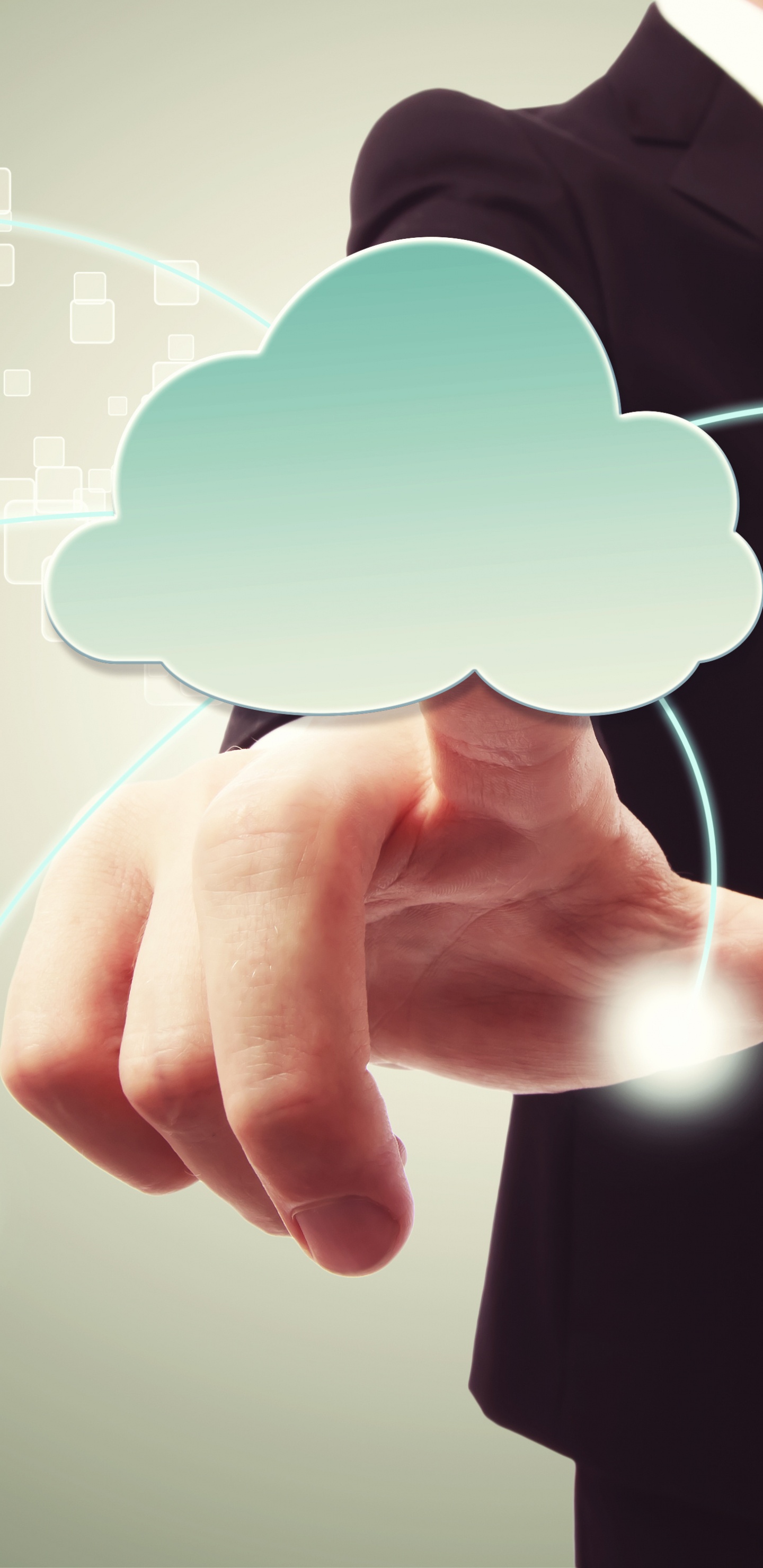 Person Holding Blue Heart Shaped Paper. Wallpaper in 1440x2960 Resolution