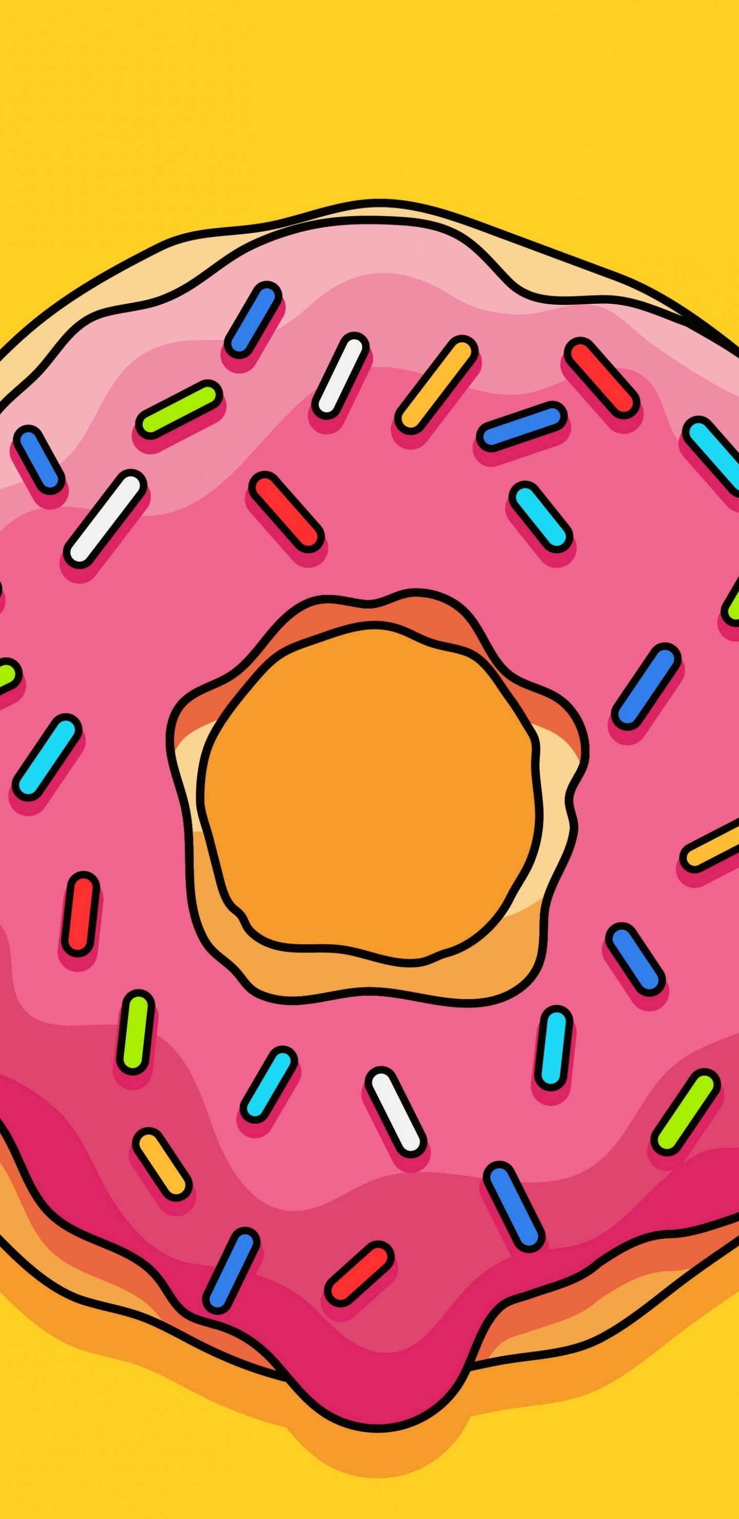 Circle, Clip Art, Painting, Art, Magenta. Wallpaper in 1440x2960 Resolution