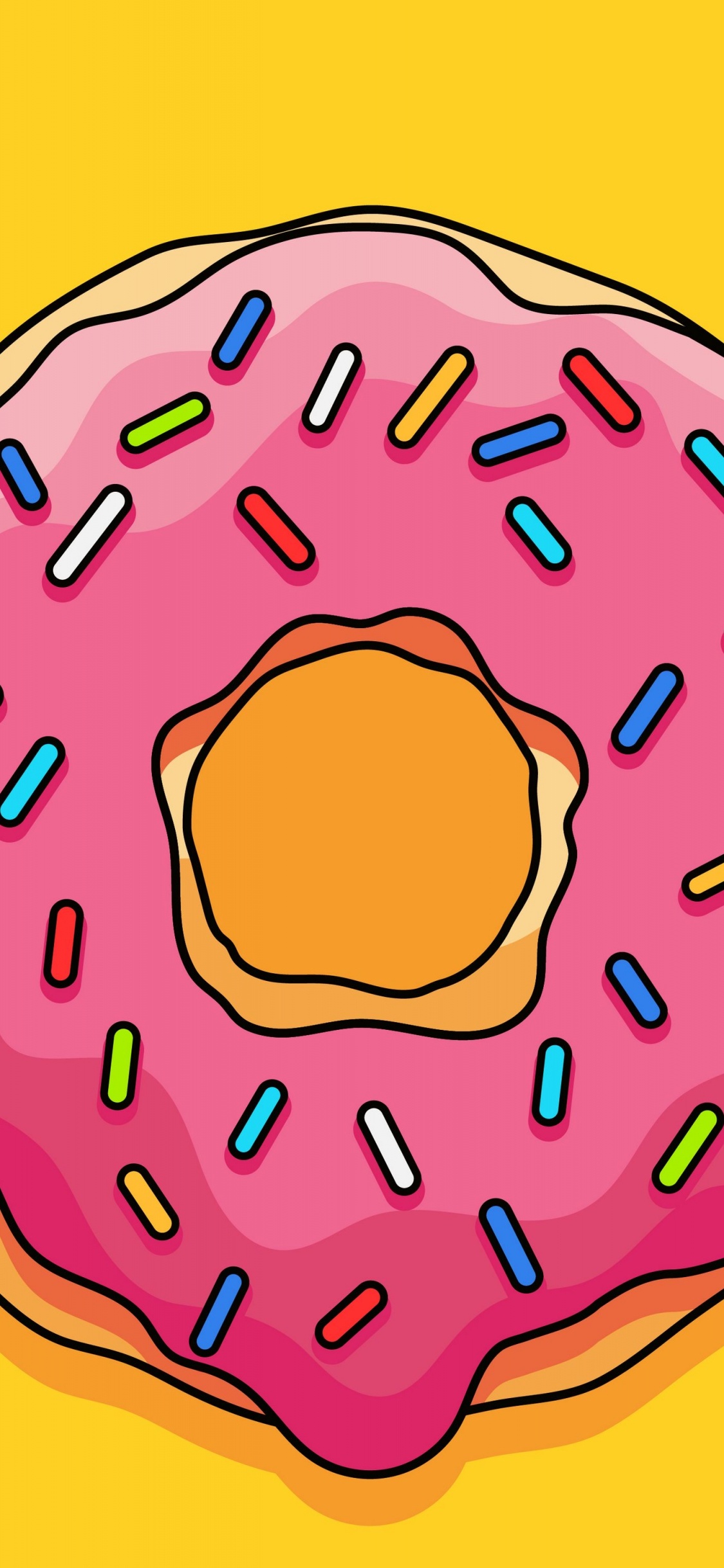 Circulo, Clip Art, Arte, Magenta, Patrón. Wallpaper in 1125x2436 Resolution