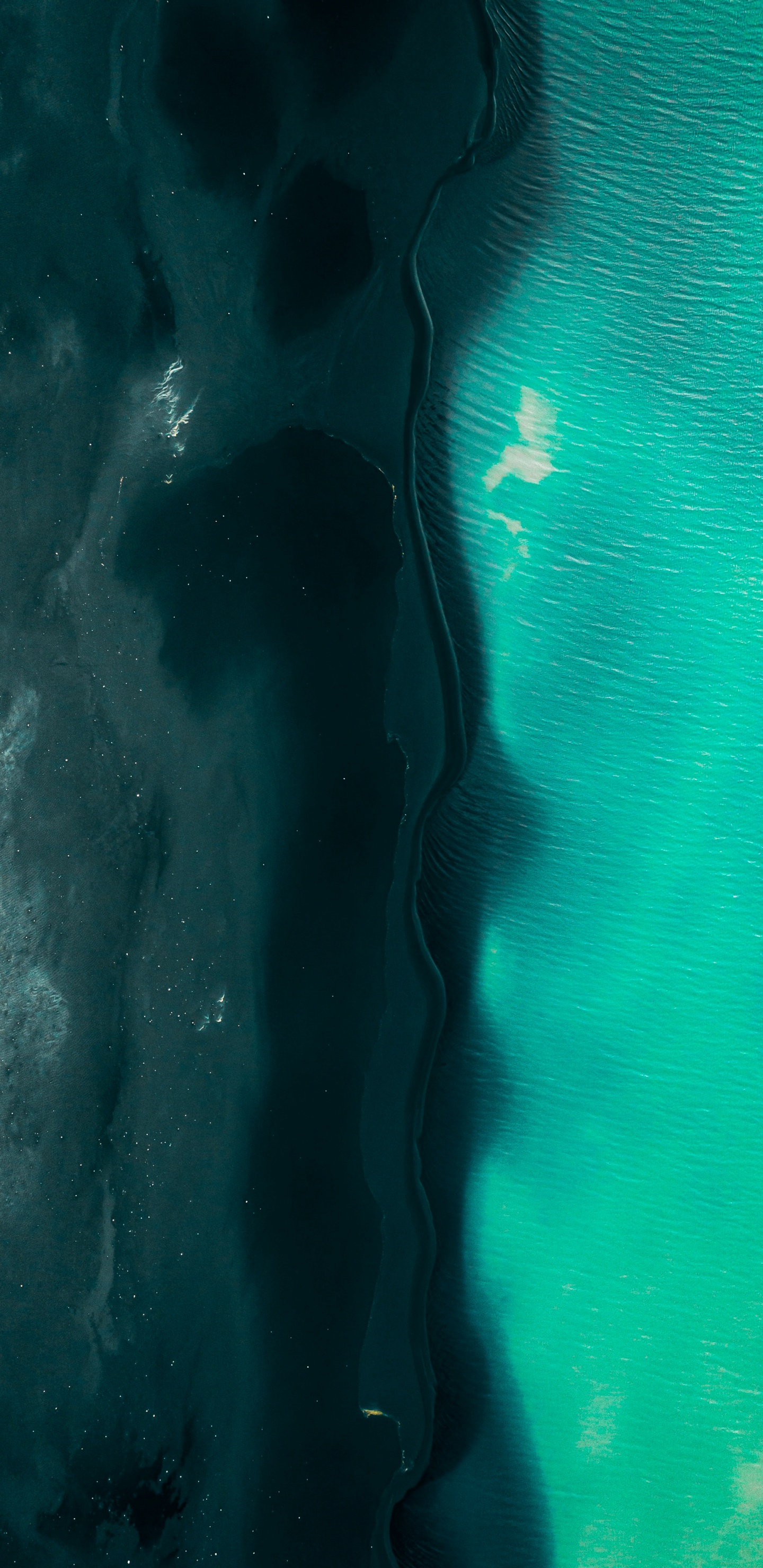 Agua, Azure, Líquido, Aqua, Submarino. Wallpaper in 1440x2960 Resolution