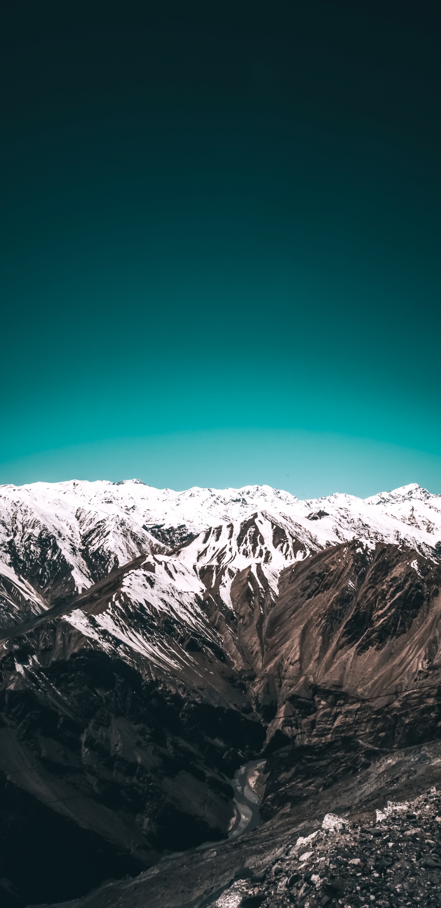 Gran Sueño, Montaña, Nieve, Pendiente, Paisaje Natural. Wallpaper in 1440x2960 Resolution