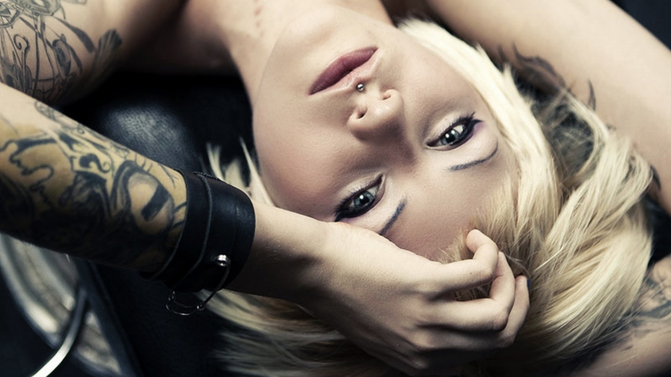 Beauty, Arm, Girl, Inked, Woman. Wallpaper in 1366x768 Resolution