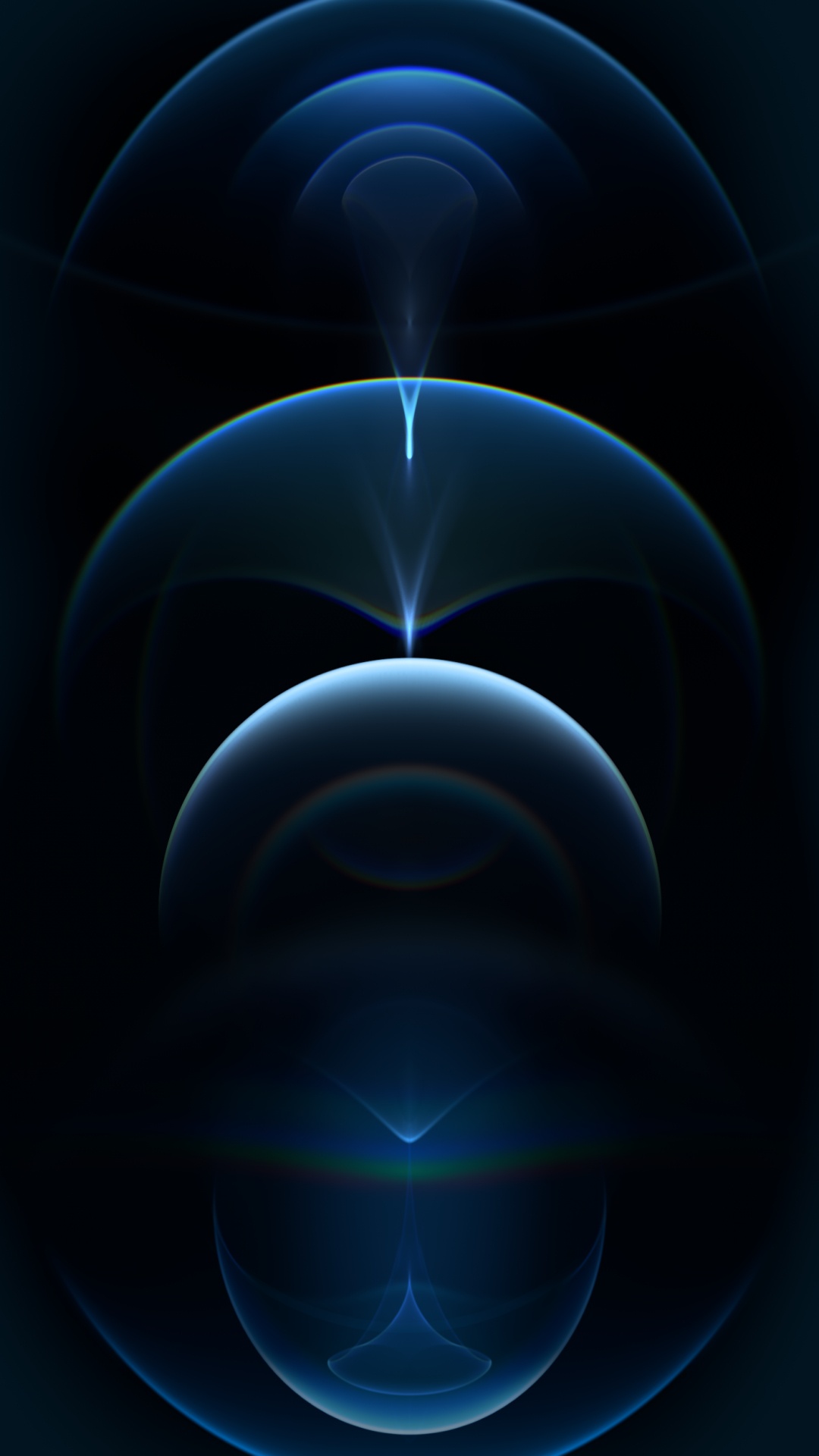IPhone 12 Pro, IPhone, Apple, IOS, Bleu Pacifique. Wallpaper in 1080x1920 Resolution
