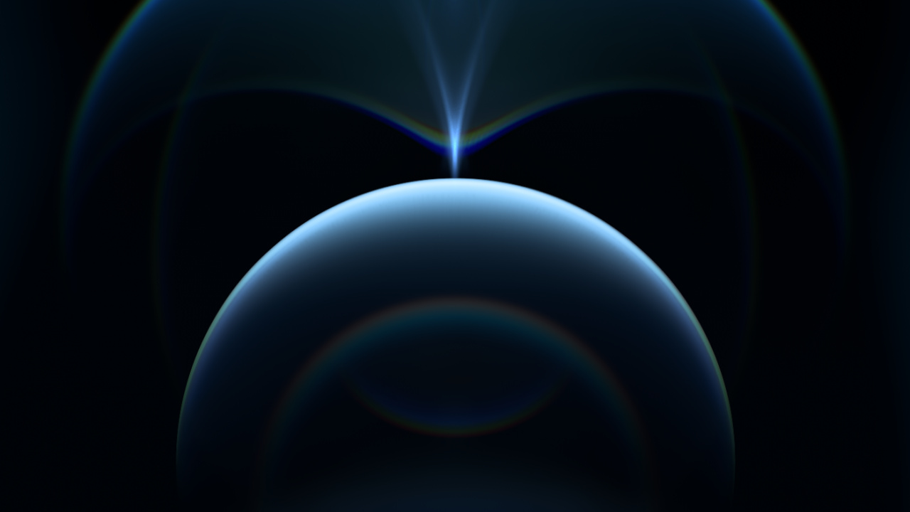 IPhone 12 Pro, IPhone, Apple, IOS, Bleu Pacifique. Wallpaper in 1280x720 Resolution