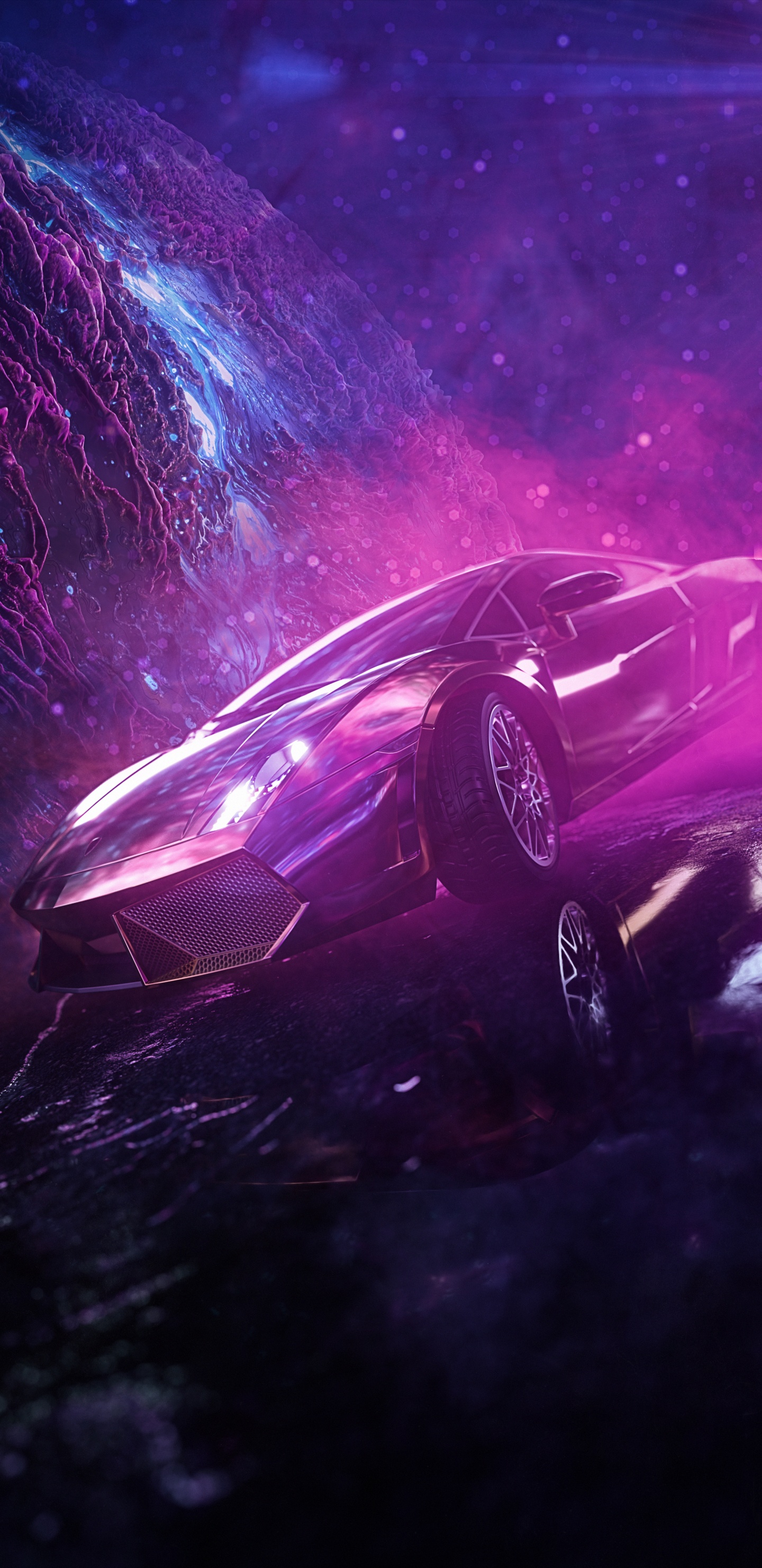 Coche, Deportivo, Lamborghini Huracan, Lamborghini, Lamborghini Centenari. Wallpaper in 1440x2960 Resolution