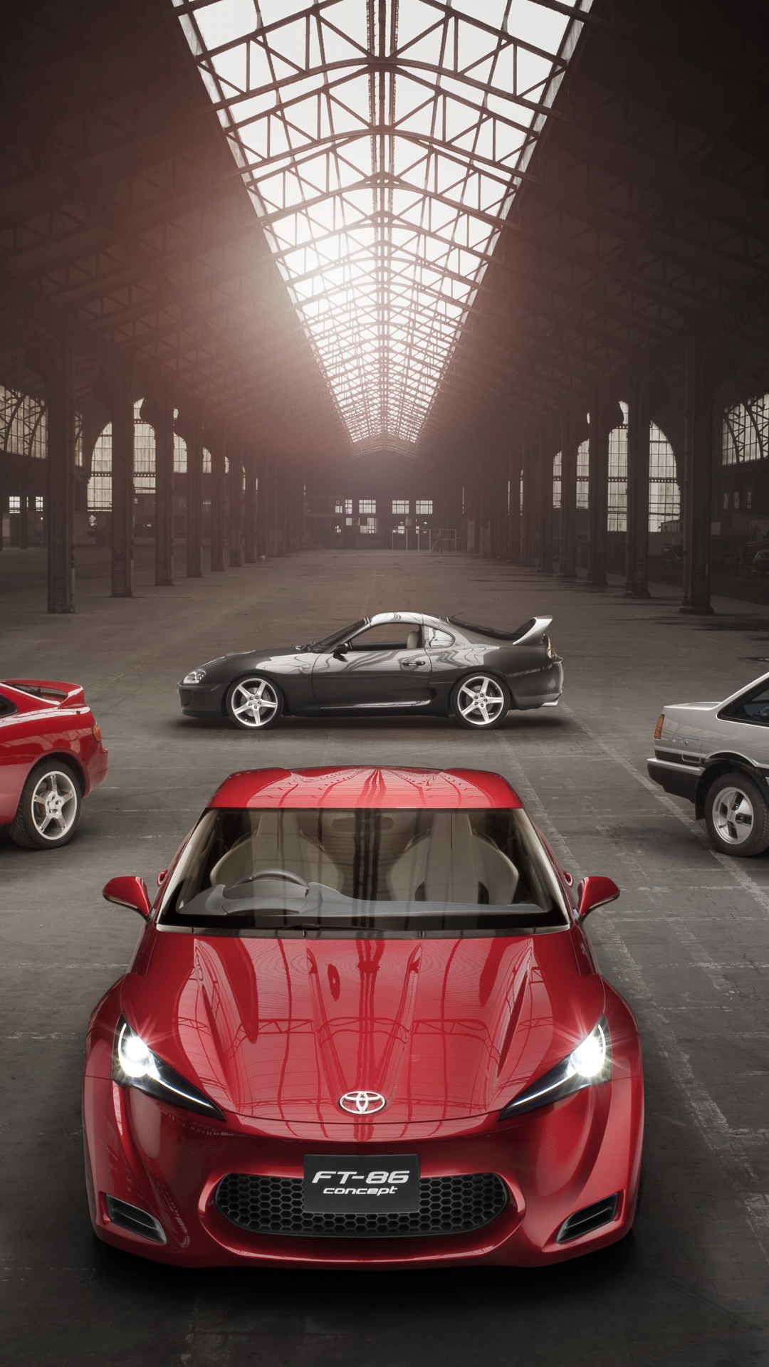 Red Porsche 911 Parked on Sidewalk During Daytime. Wallpaper in 1080x1920 Resolution