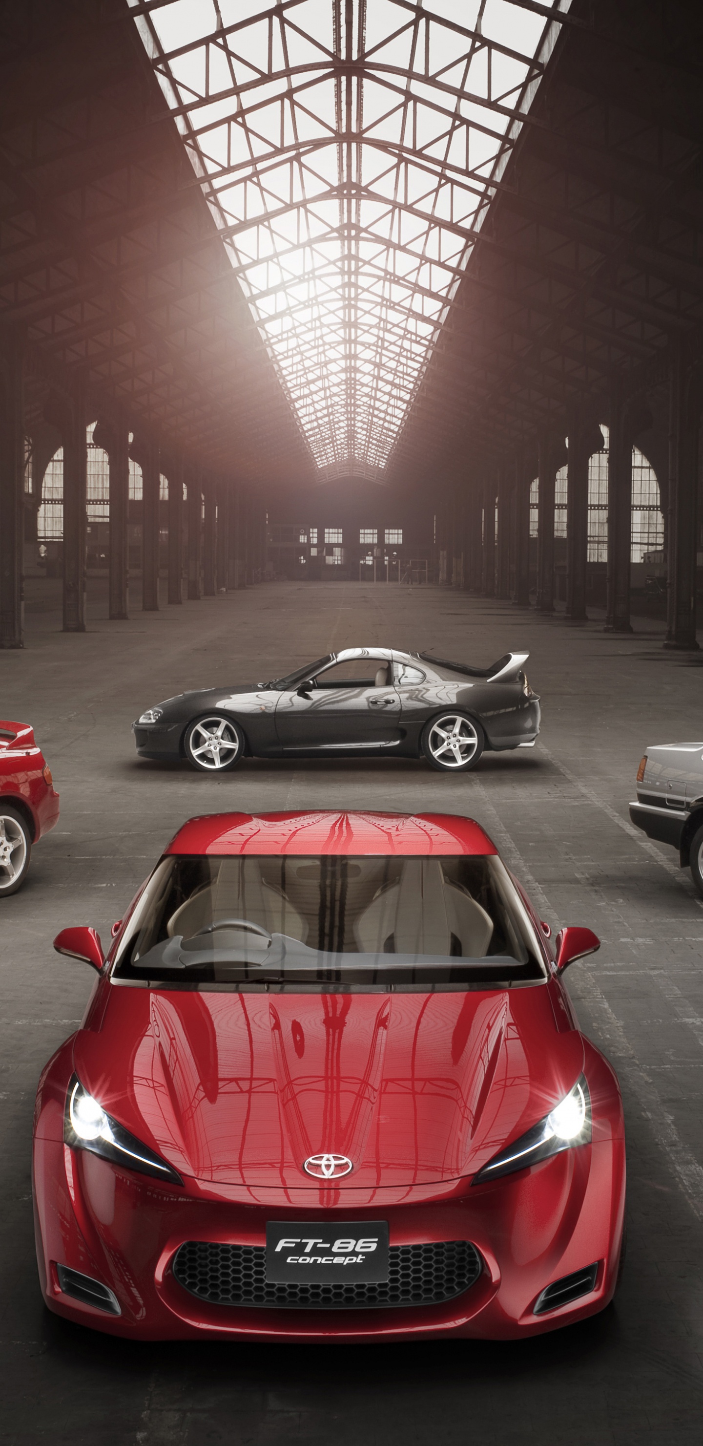 Red Porsche 911 Parked on Sidewalk During Daytime. Wallpaper in 1440x2960 Resolution