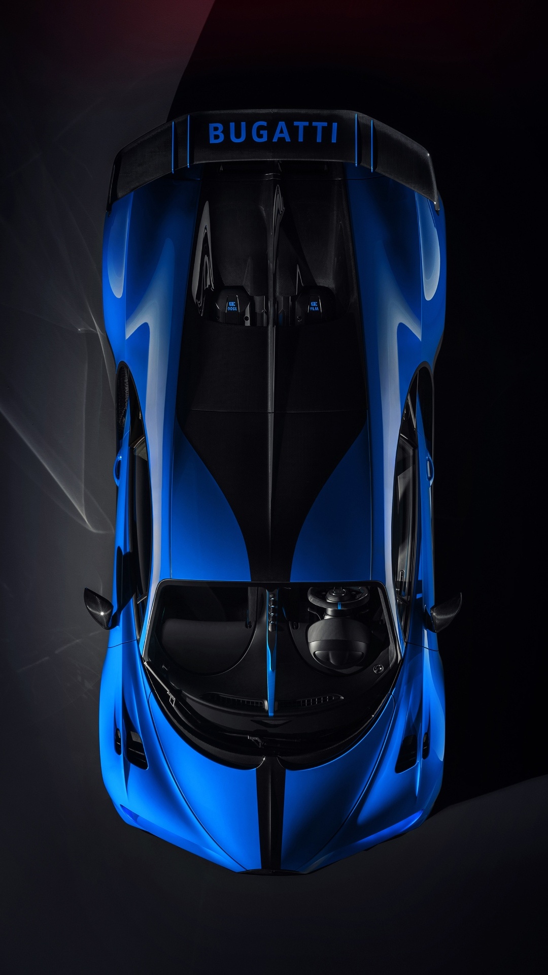 Electric Blue, Sportwagen, Car, Supercar, Bugatti Veyron. Wallpaper in 1080x1920 Resolution