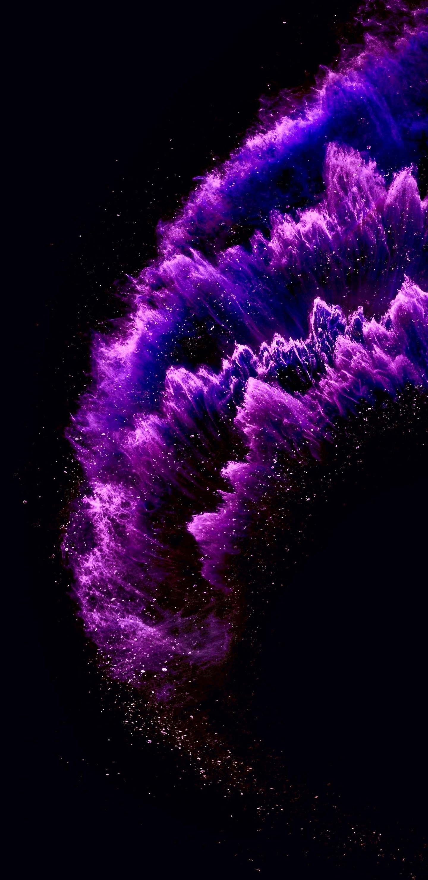 Ios, IOS 11, Äpfeln, Purpur, Textil. Wallpaper in 1440x2960 Resolution