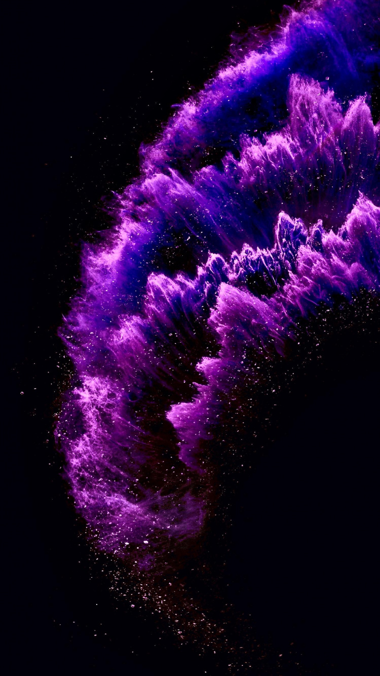 IOS, IOS 11, Apple, Purple, Textile. Wallpaper in 750x1334 Resolution