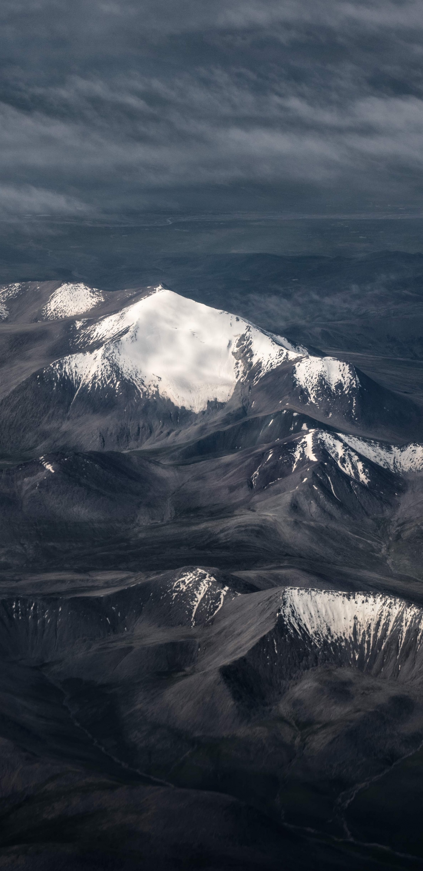 Mountain, Mountain Range, Mountainous Landforms, Cloud, Alps. Wallpaper in 1440x2960 Resolution