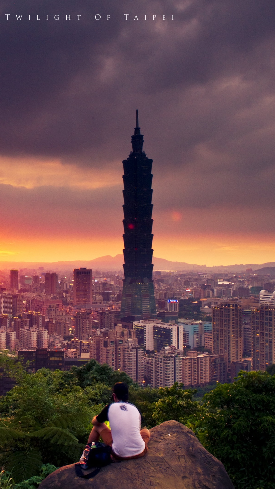 台北101, Xiangshan Taipei, 城市, 城市景观, 里程碑 壁纸 1080x1920 允许
