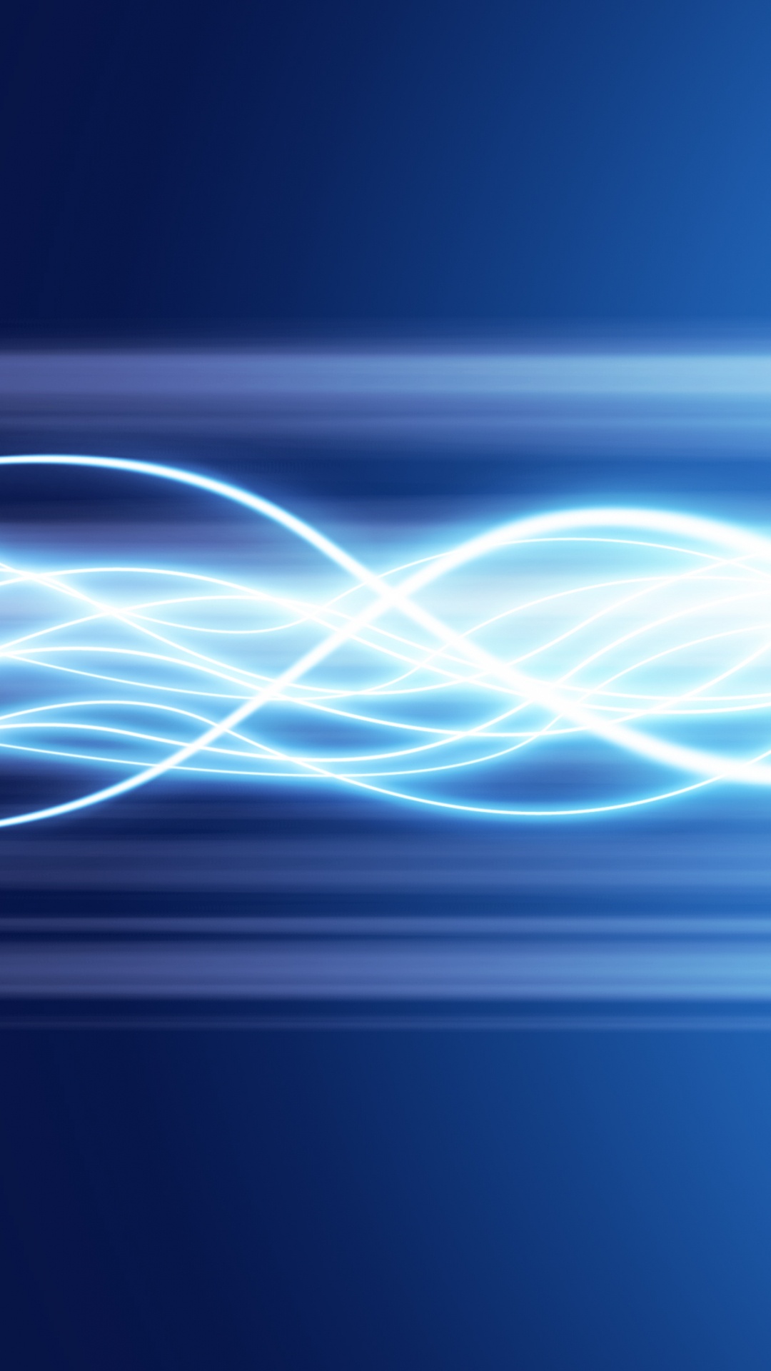 Blaue Und Weiße Lichtstreifen. Wallpaper in 1080x1920 Resolution